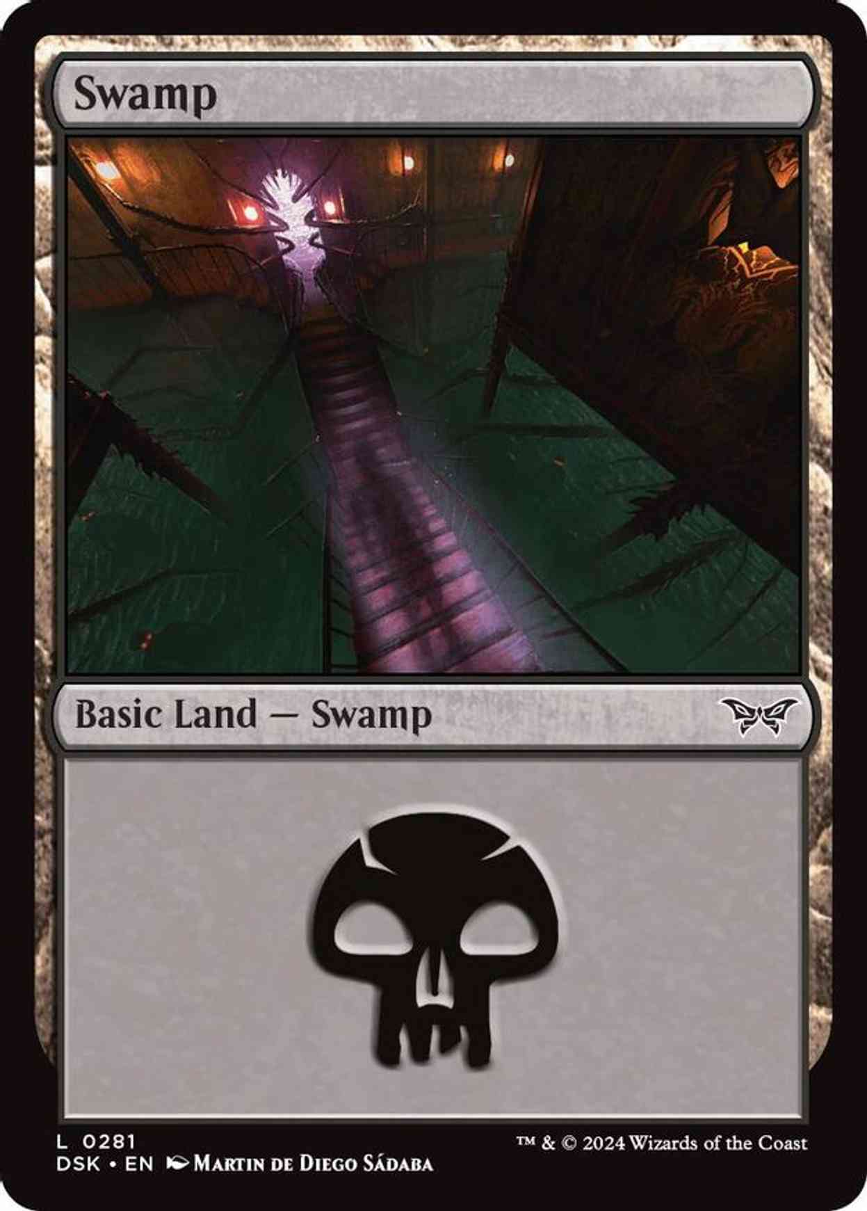 Swamp (0281) magic card front