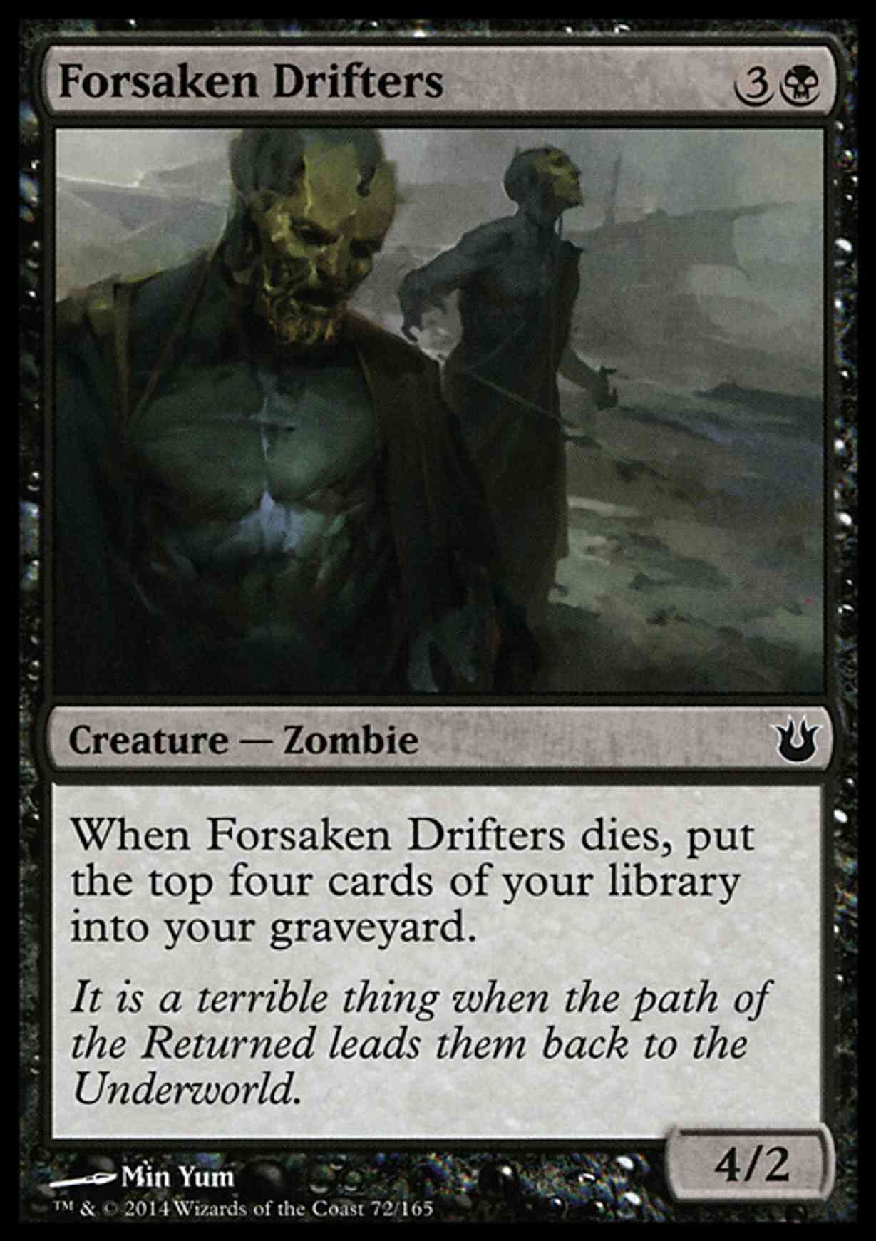 Forsaken Drifters magic card front