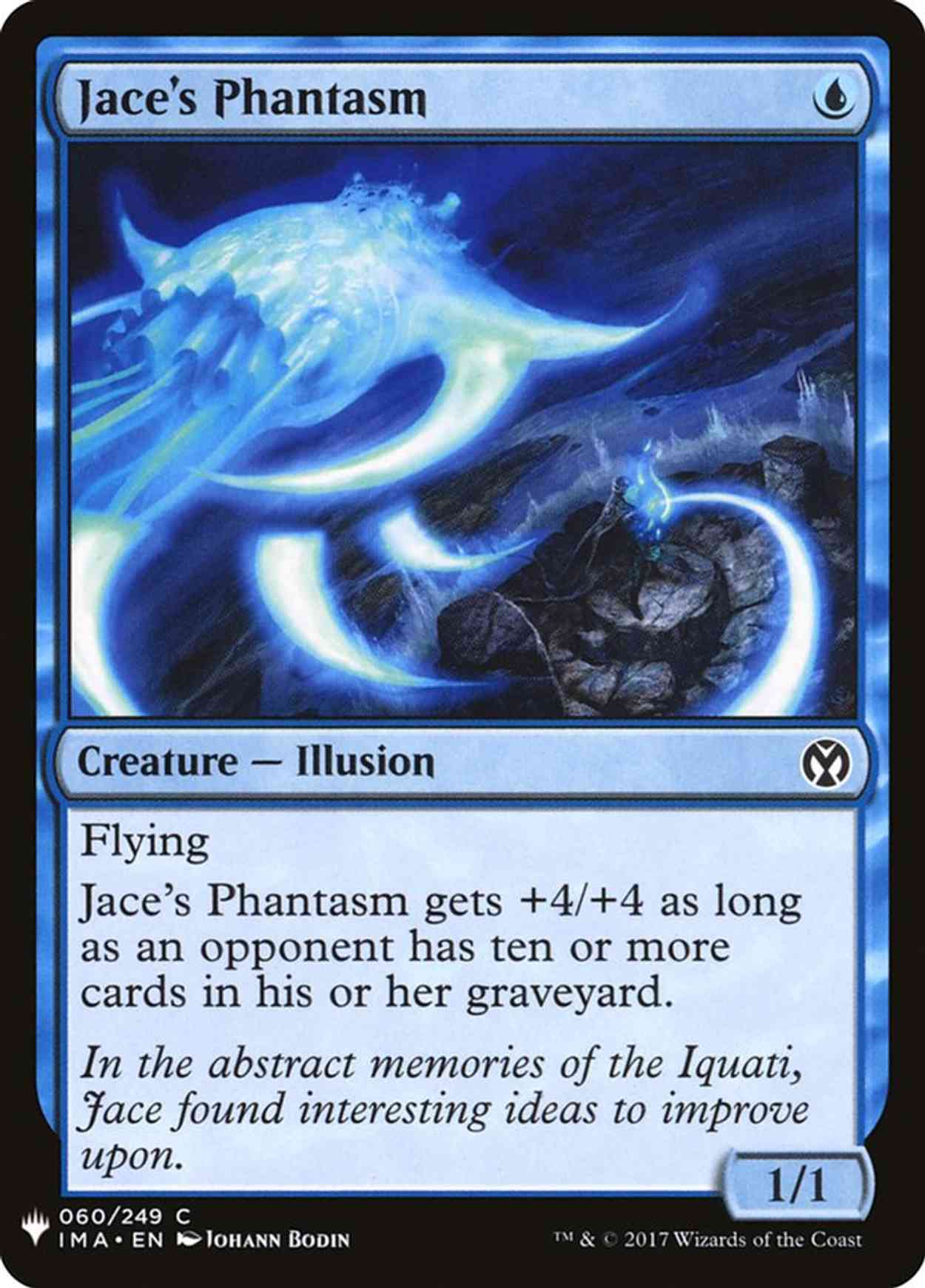 Jace's Phantasm magic card front