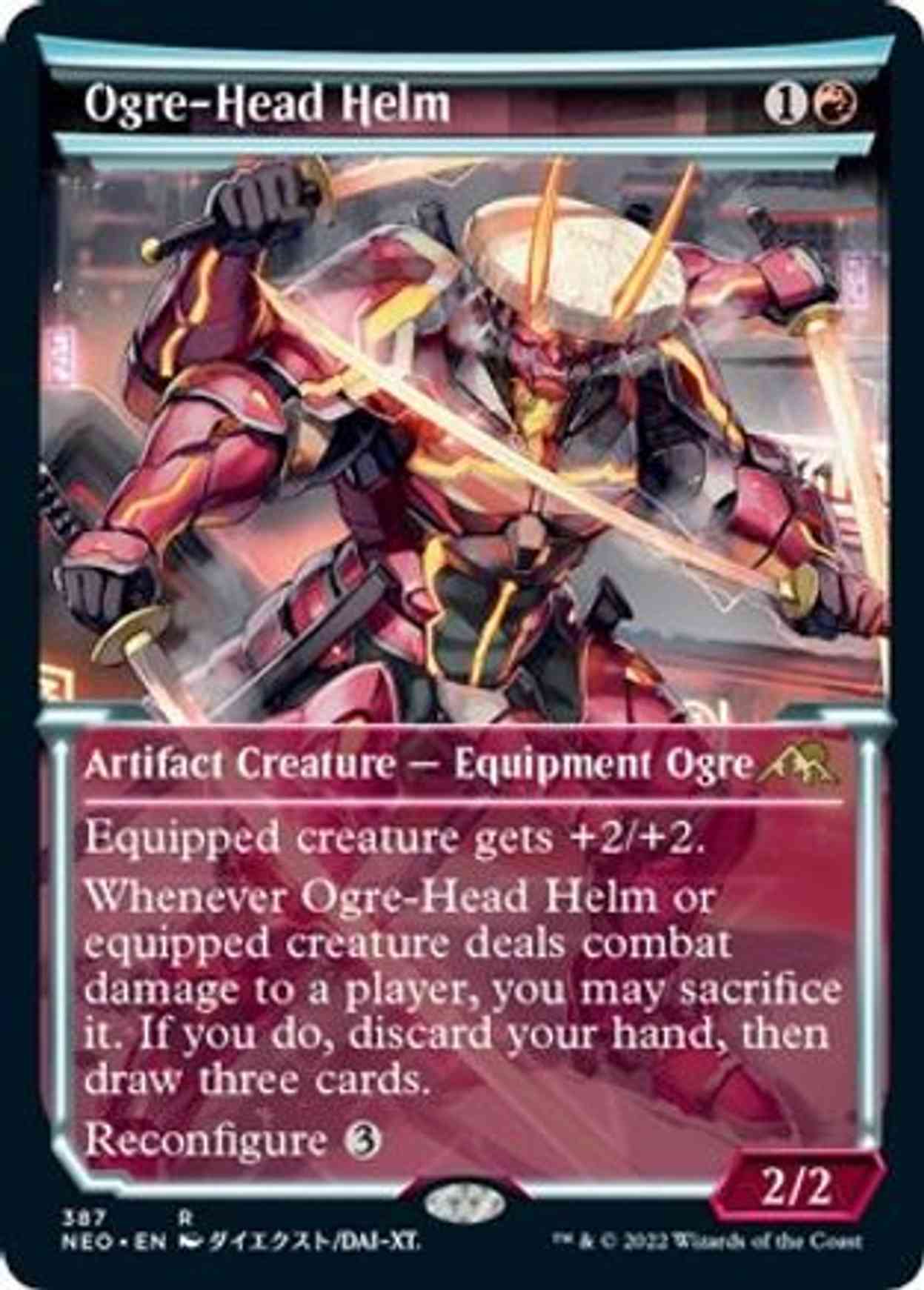 Ogre-Head Helm (Showcase) magic card front