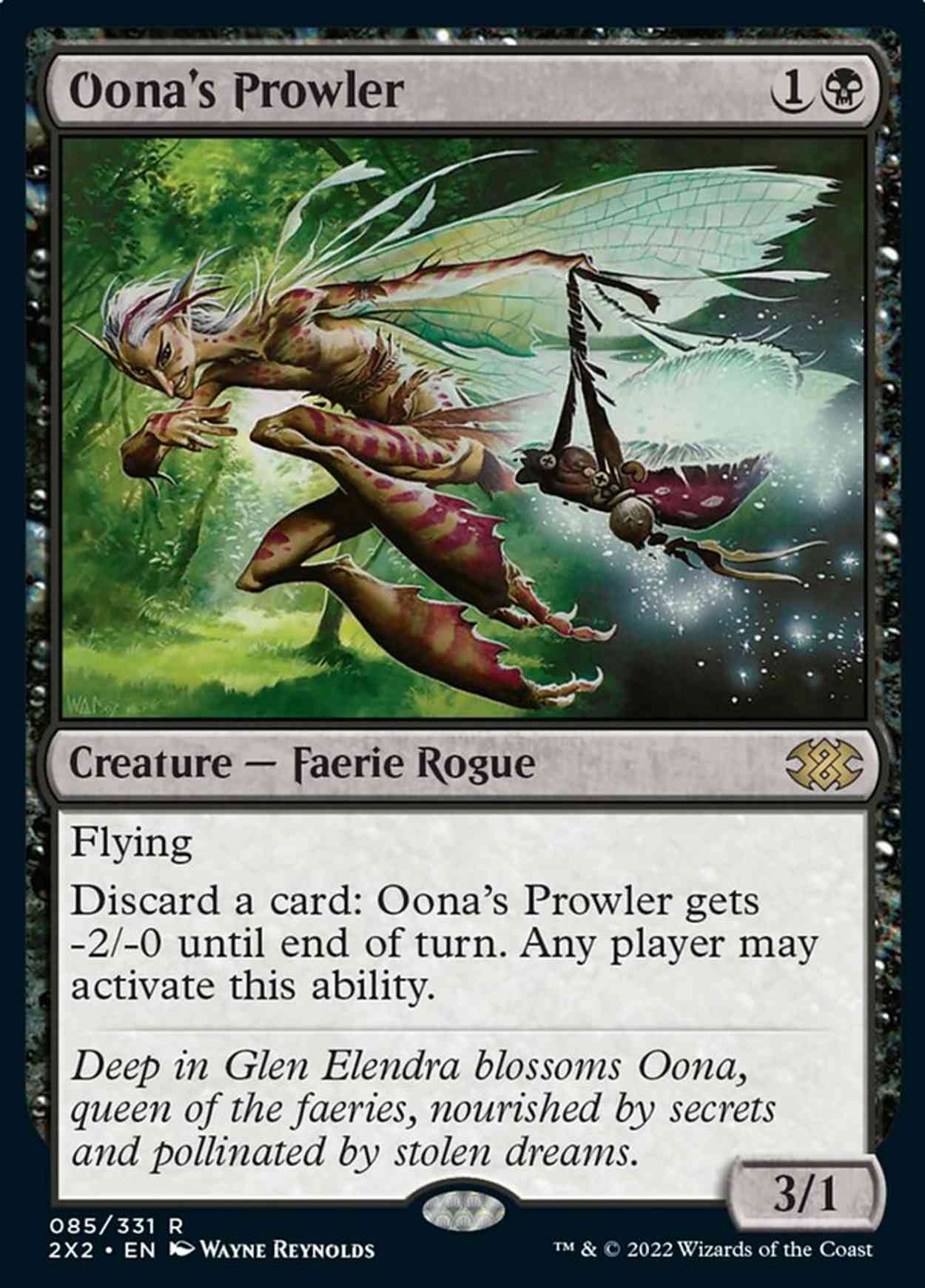 Oona's Prowler magic card front