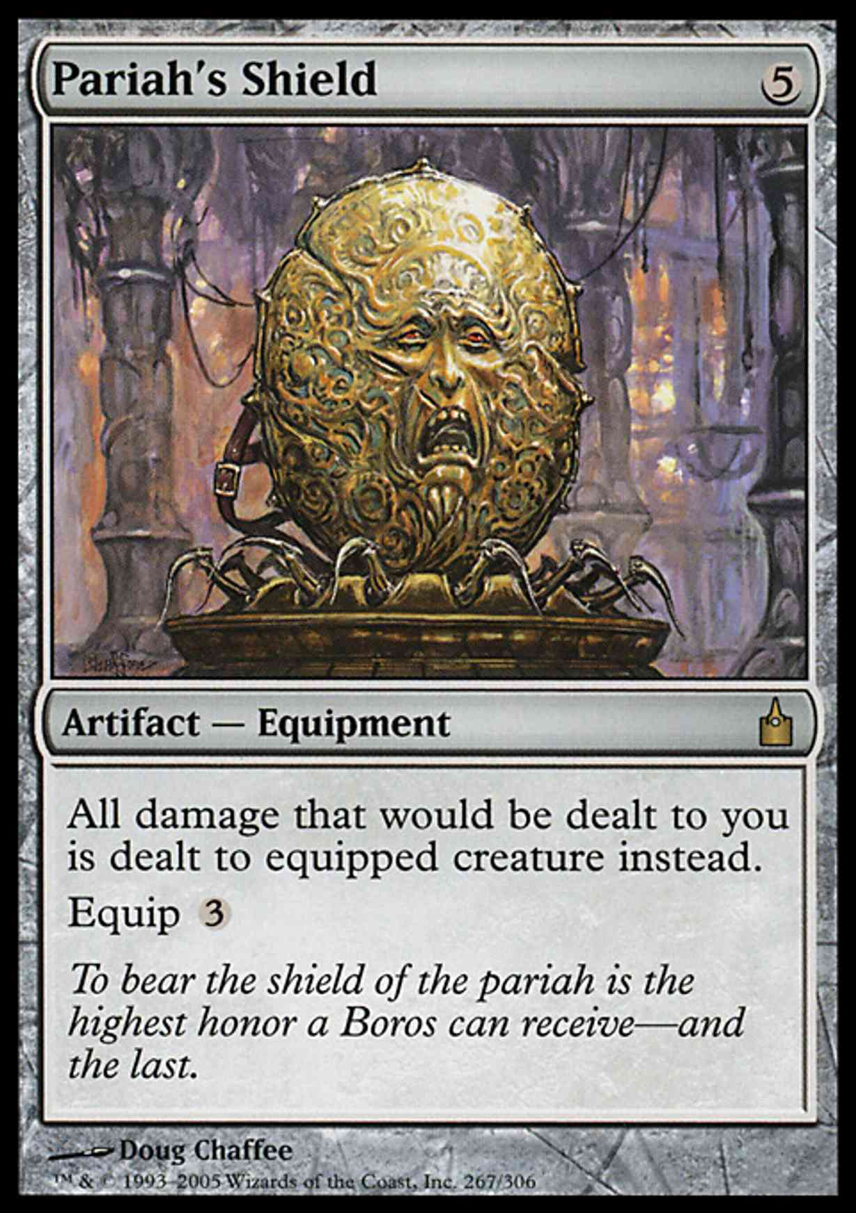 Pariah's Shield magic card front