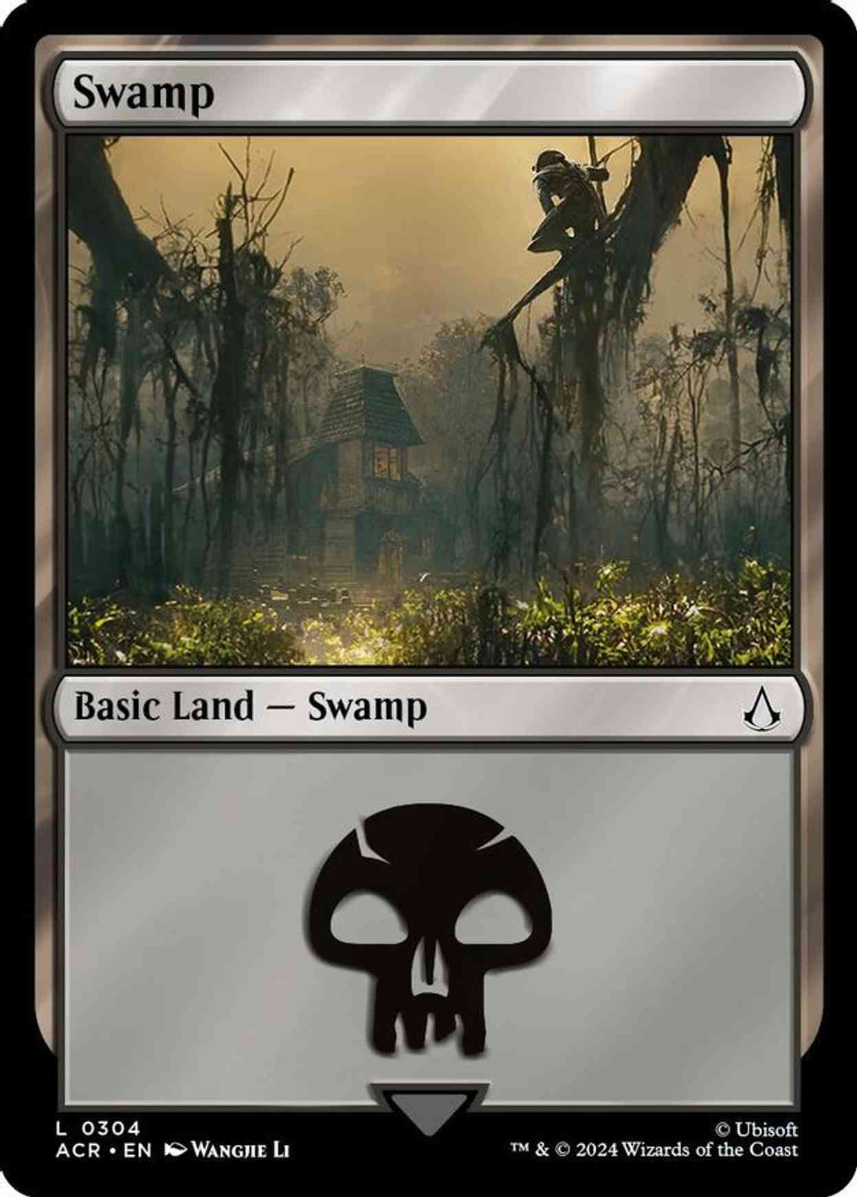 Swamp (0304) magic card front