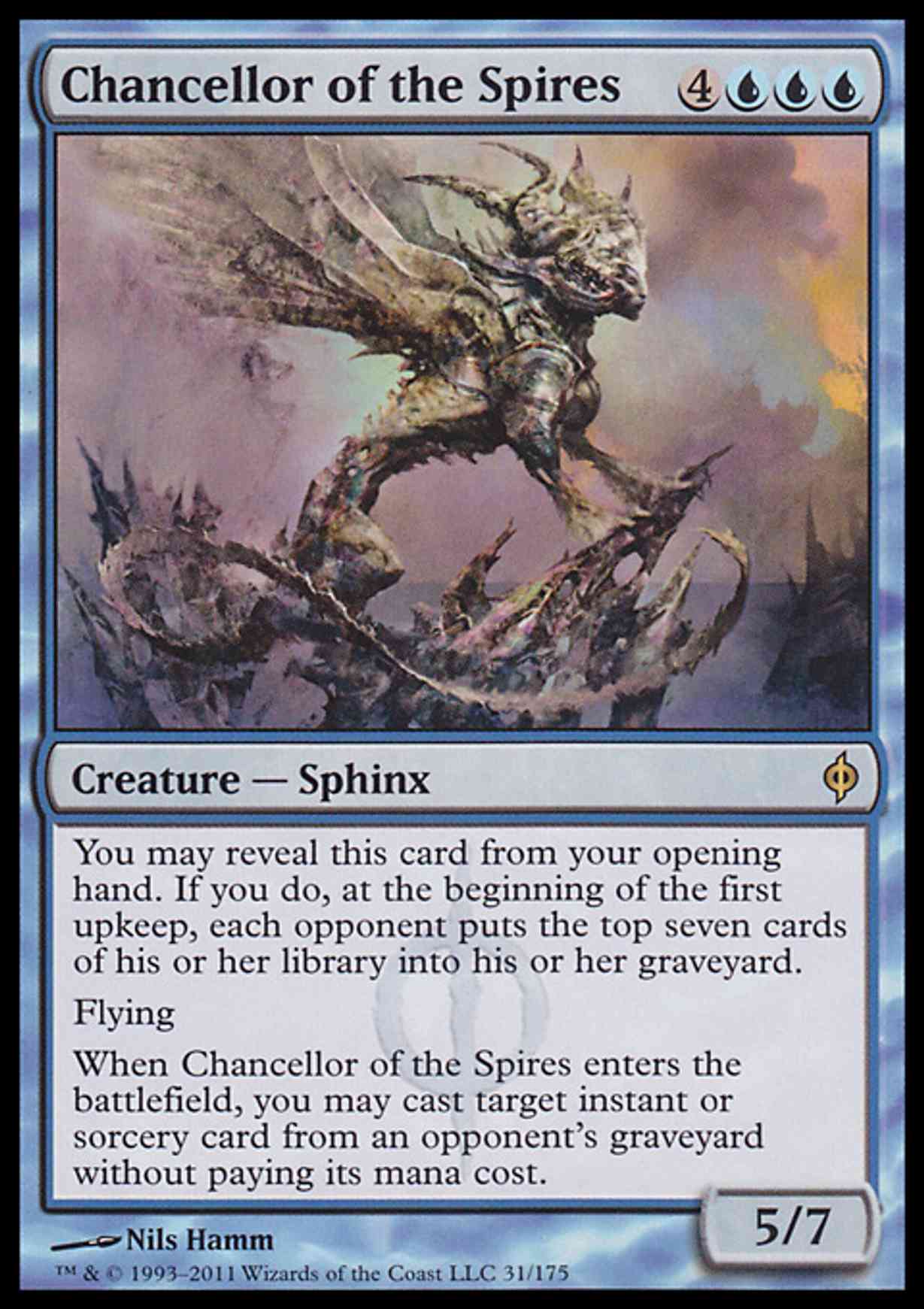 Chancellor of the Spires magic card front