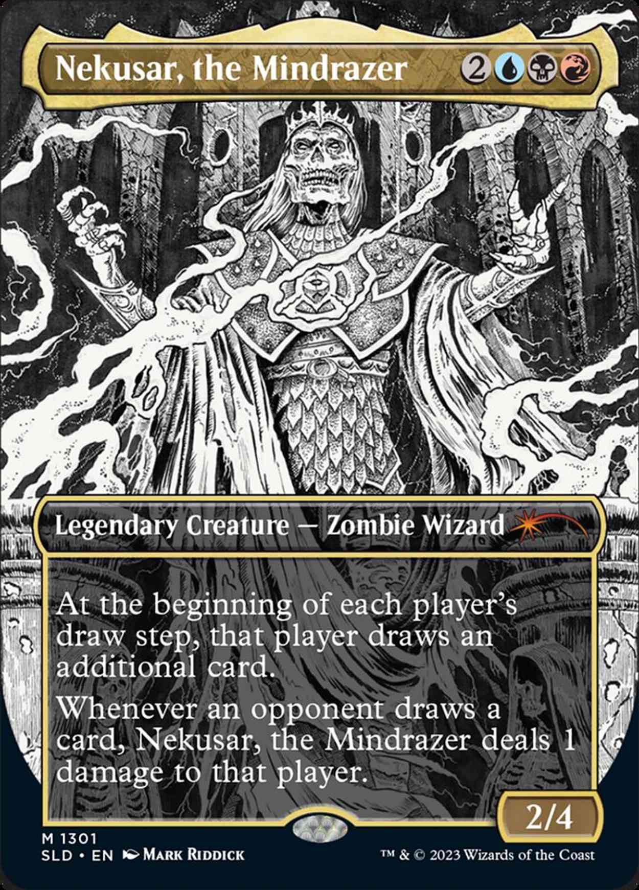 Nekusar, the Mindrazer magic card front