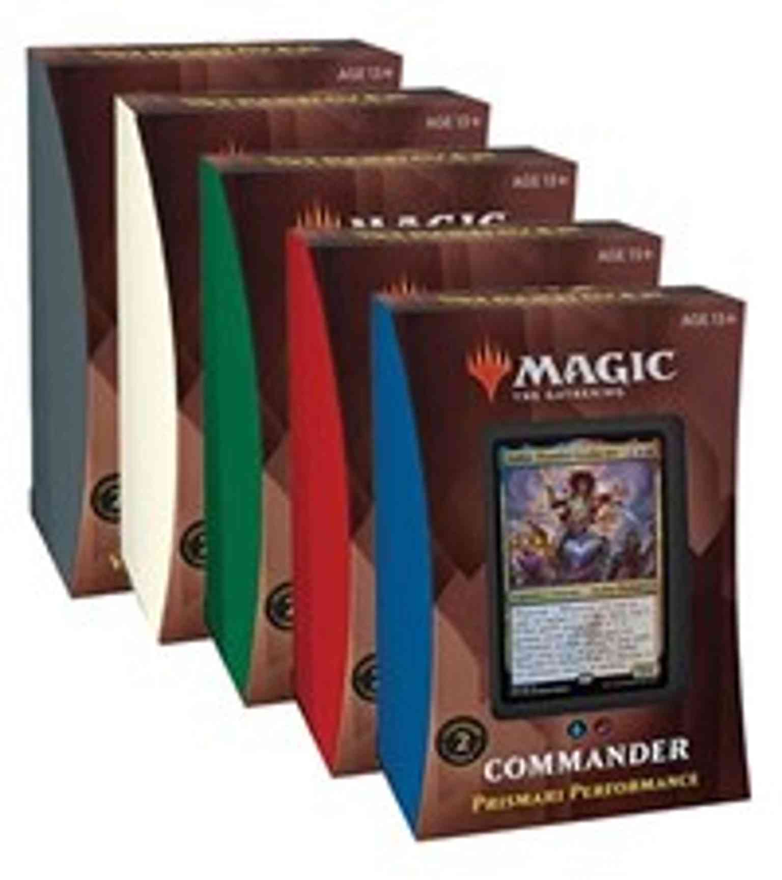 Commander 2021 - Set of 5 magic card front