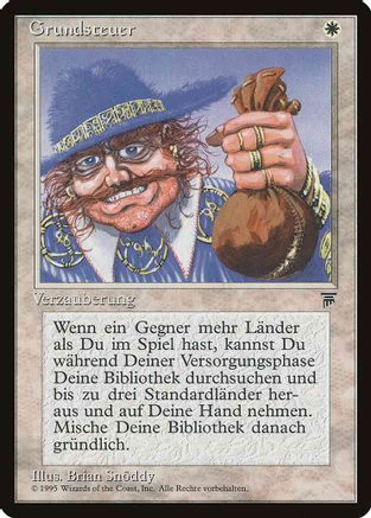 Land Tax (German) - "Grundsteuer" magic card front