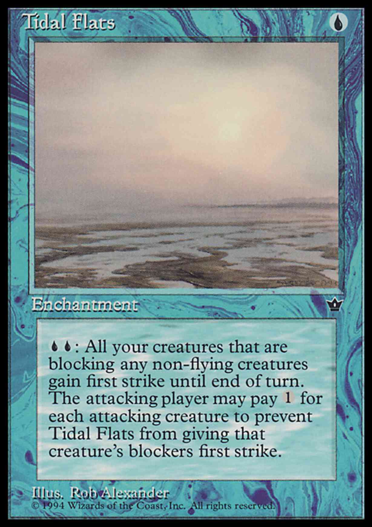 Tidal Flats (Sky) magic card front