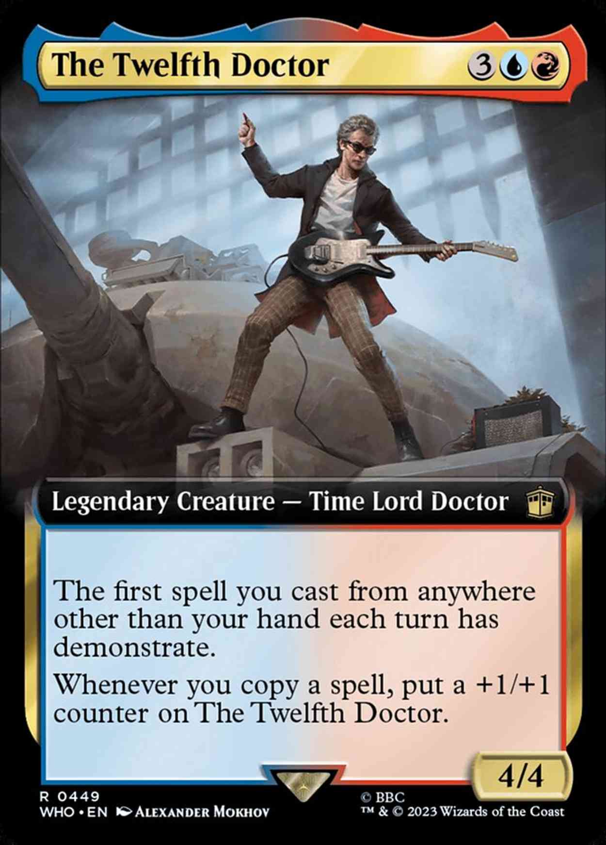 The Twelfth Doctor (Extended Art) magic card front