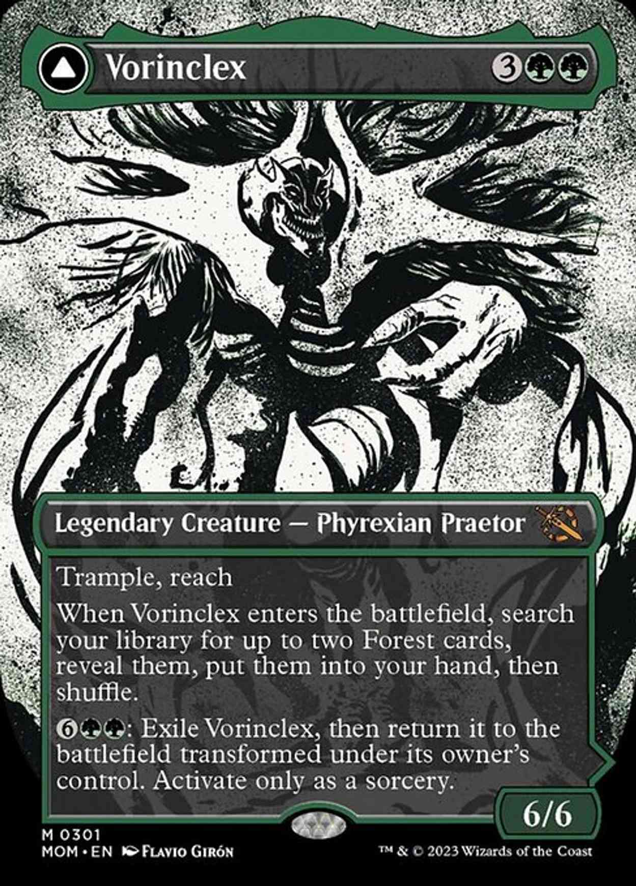 Vorinclex (Showcase) magic card front