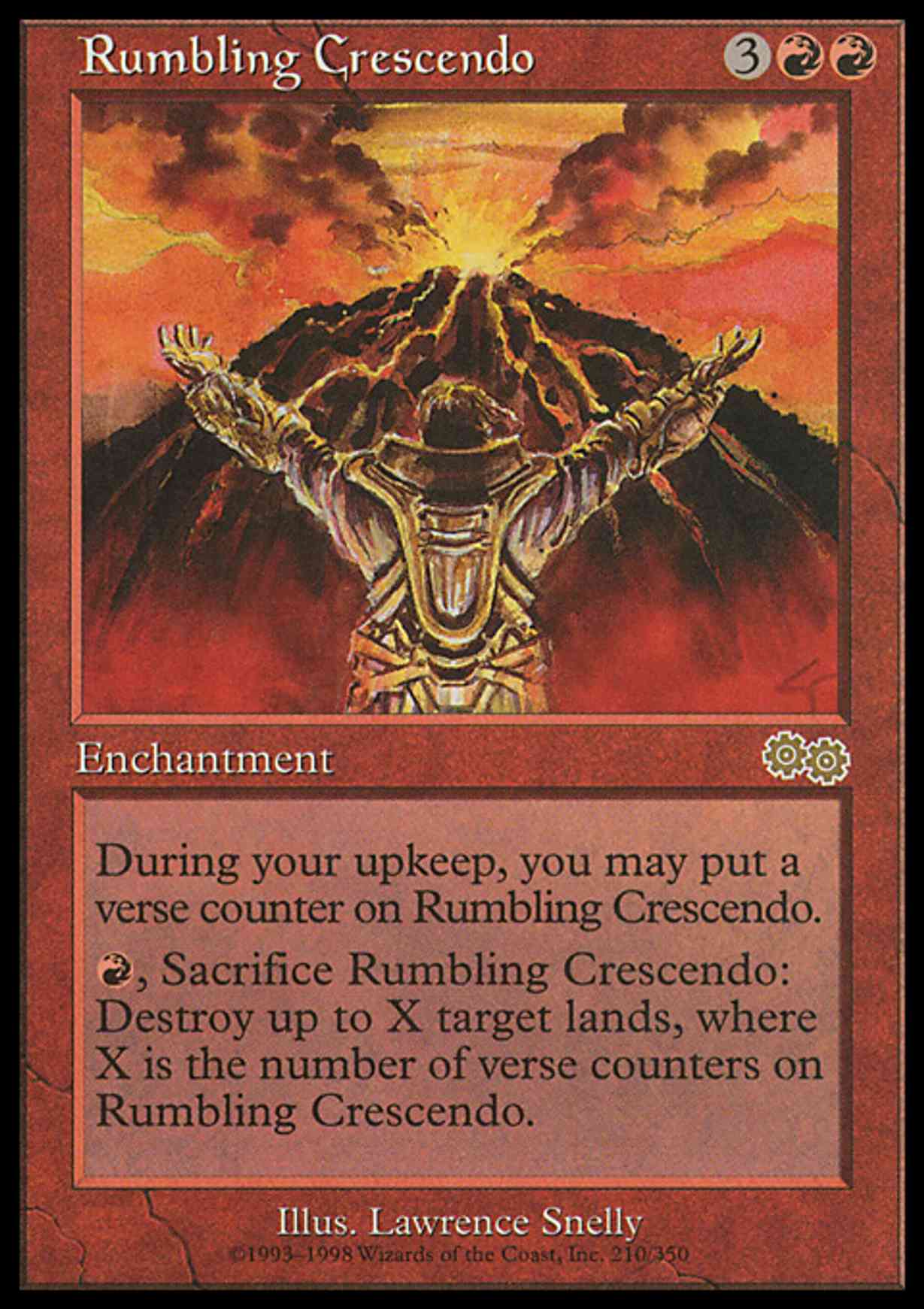 Rumbling Crescendo magic card front