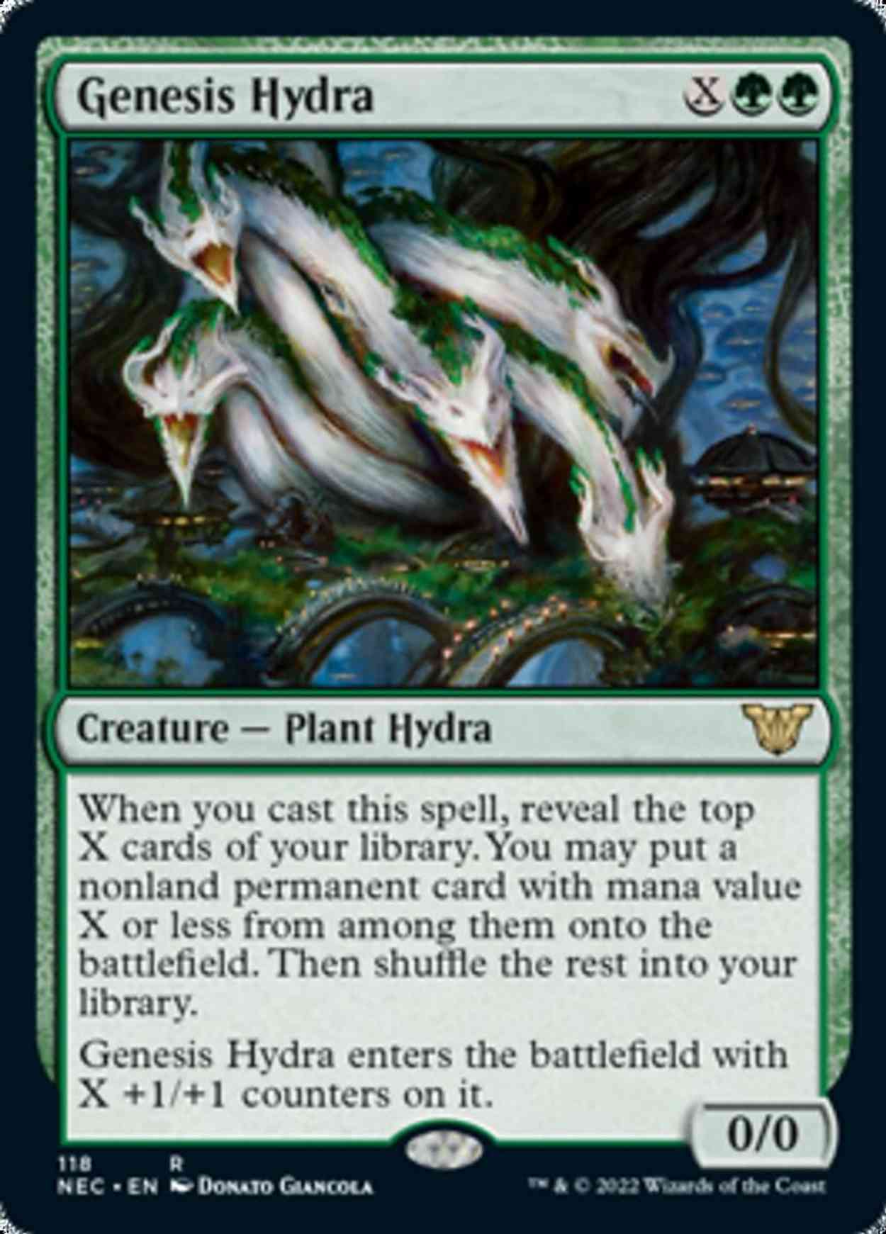 Genesis Hydra magic card front