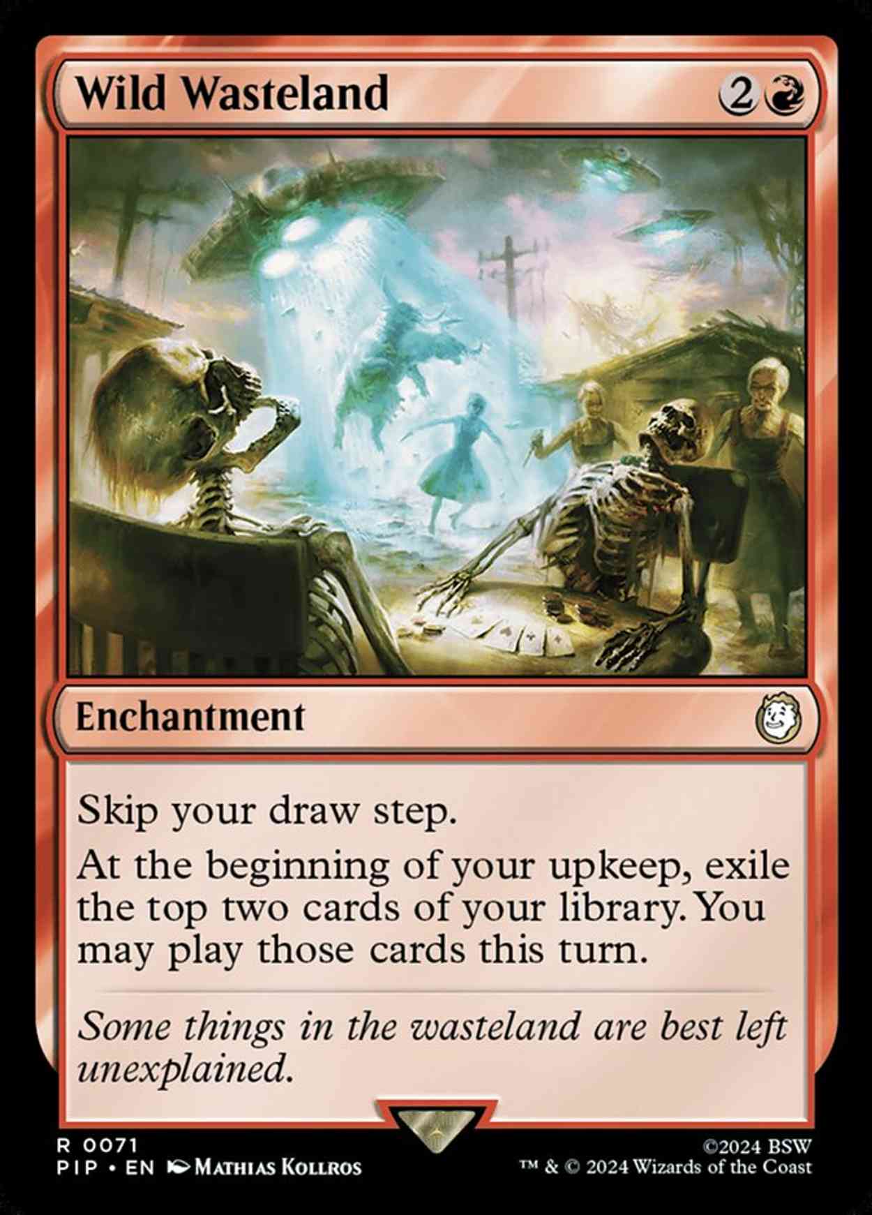 Wild Wasteland magic card front
