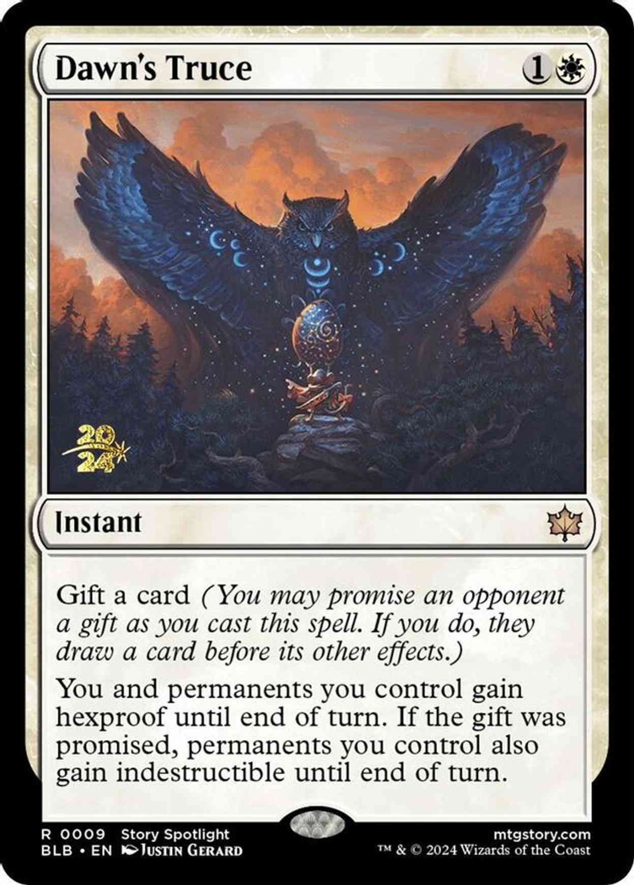 Dawn's Truce magic card front