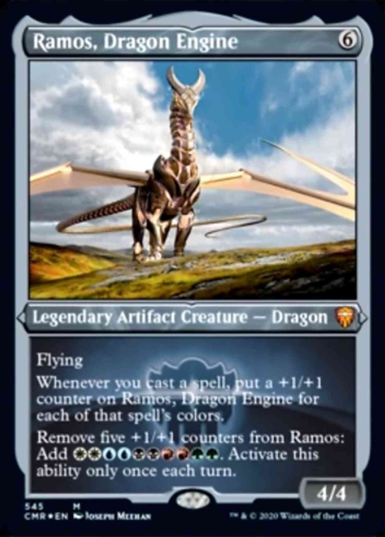 Ramos, Dragon Engine (Foil Etched) magic card front