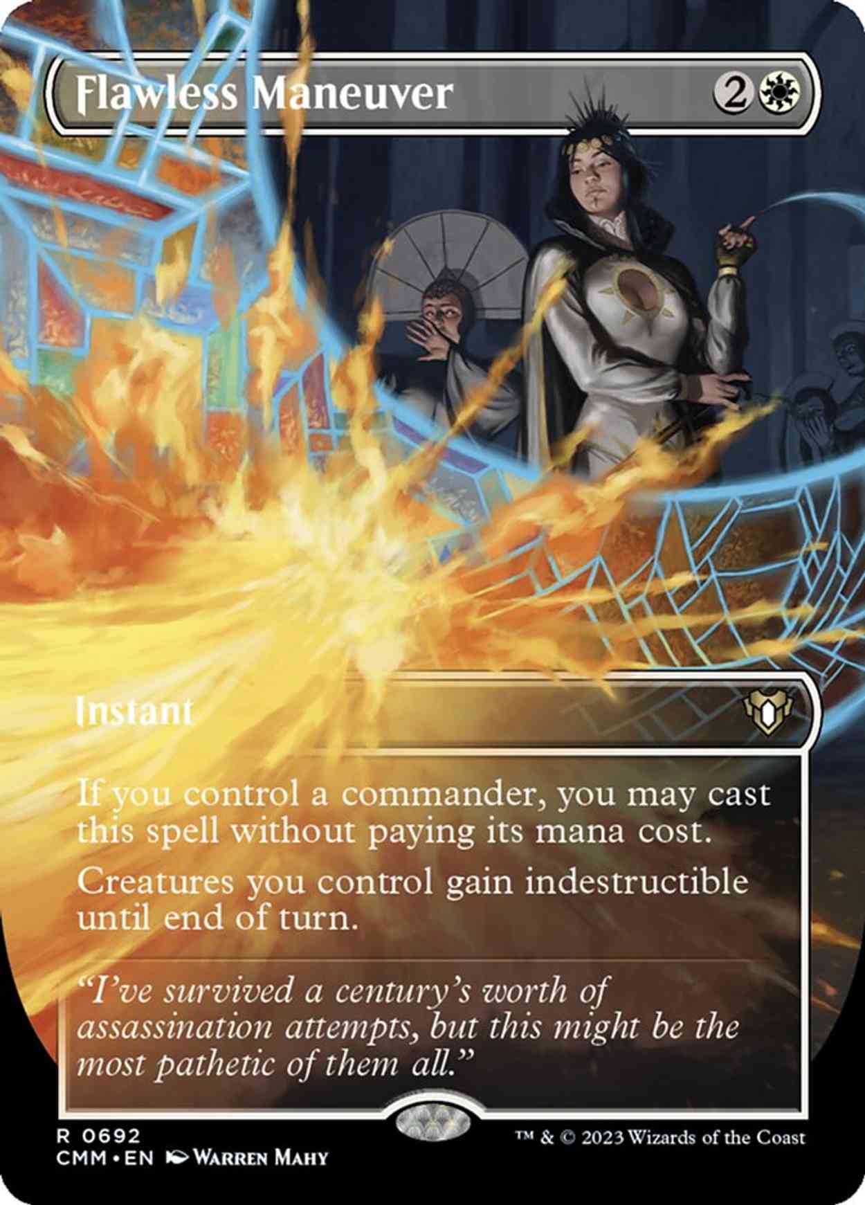 Flawless Maneuver (Borderless) magic card front