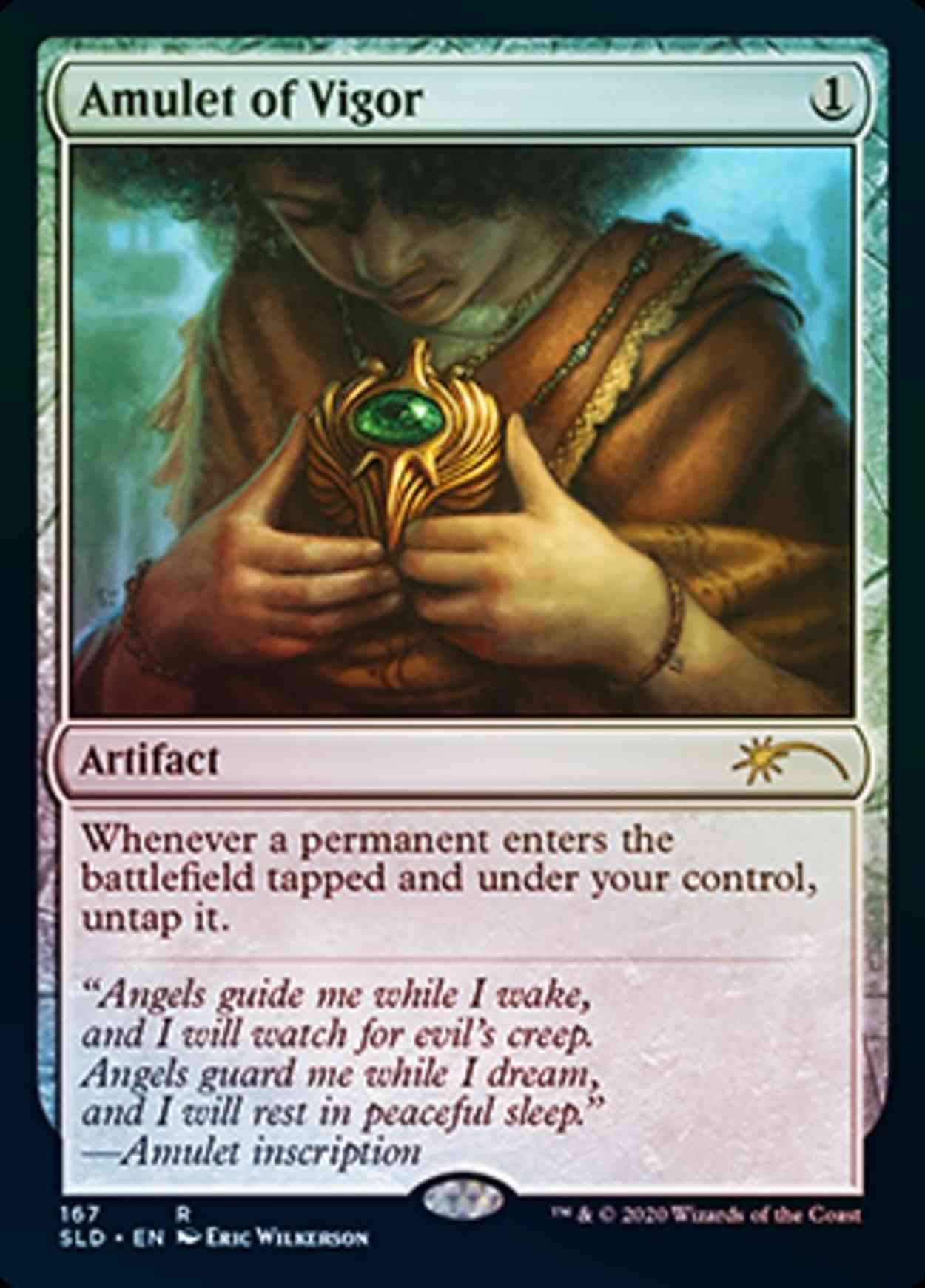 Amulet of Vigor magic card front