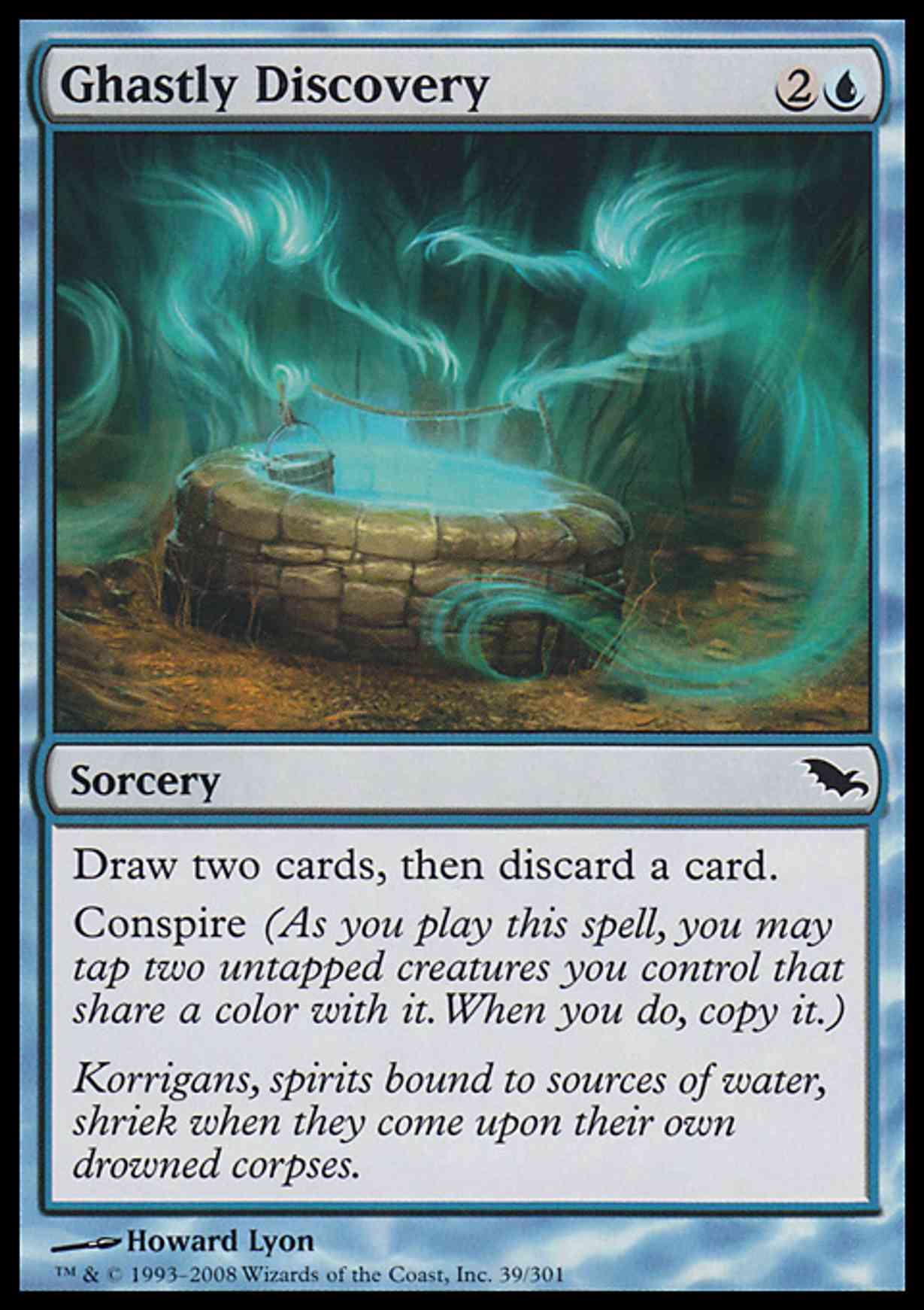 Ghastly Discovery magic card front