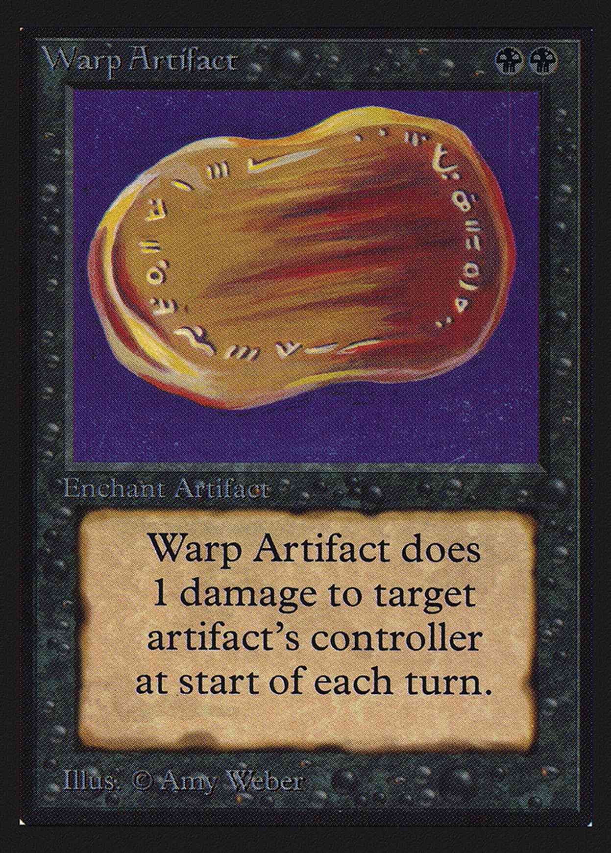 Warp Artifact (CE) magic card front