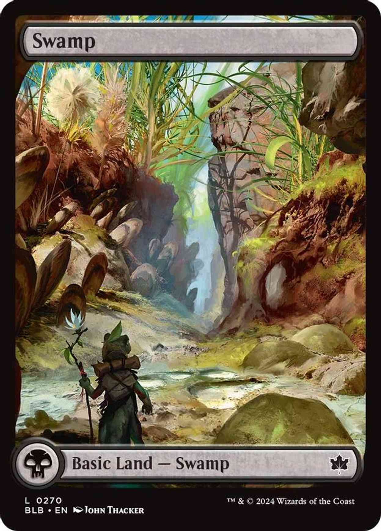 Swamp (0270) magic card front