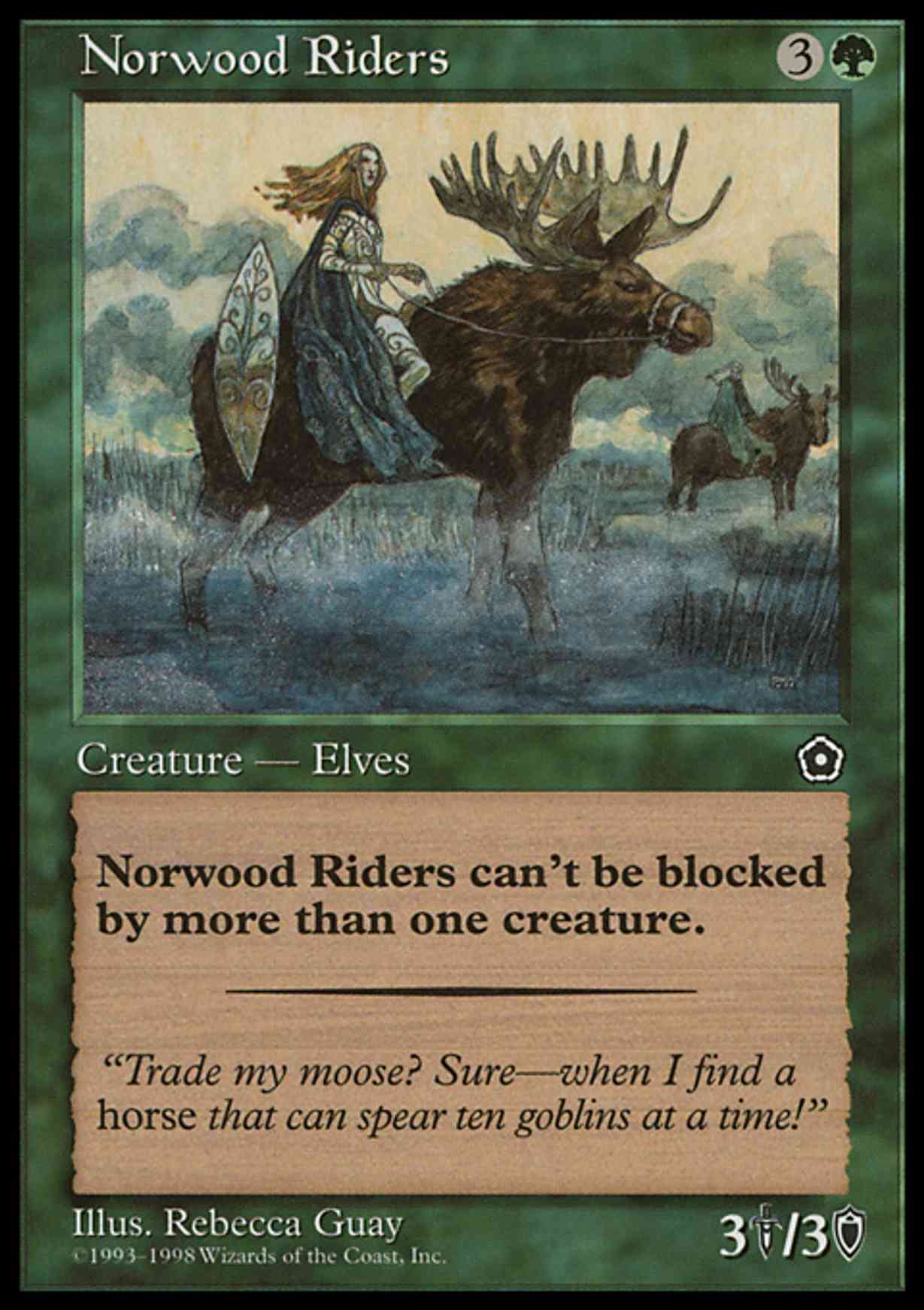 Norwood Riders magic card front