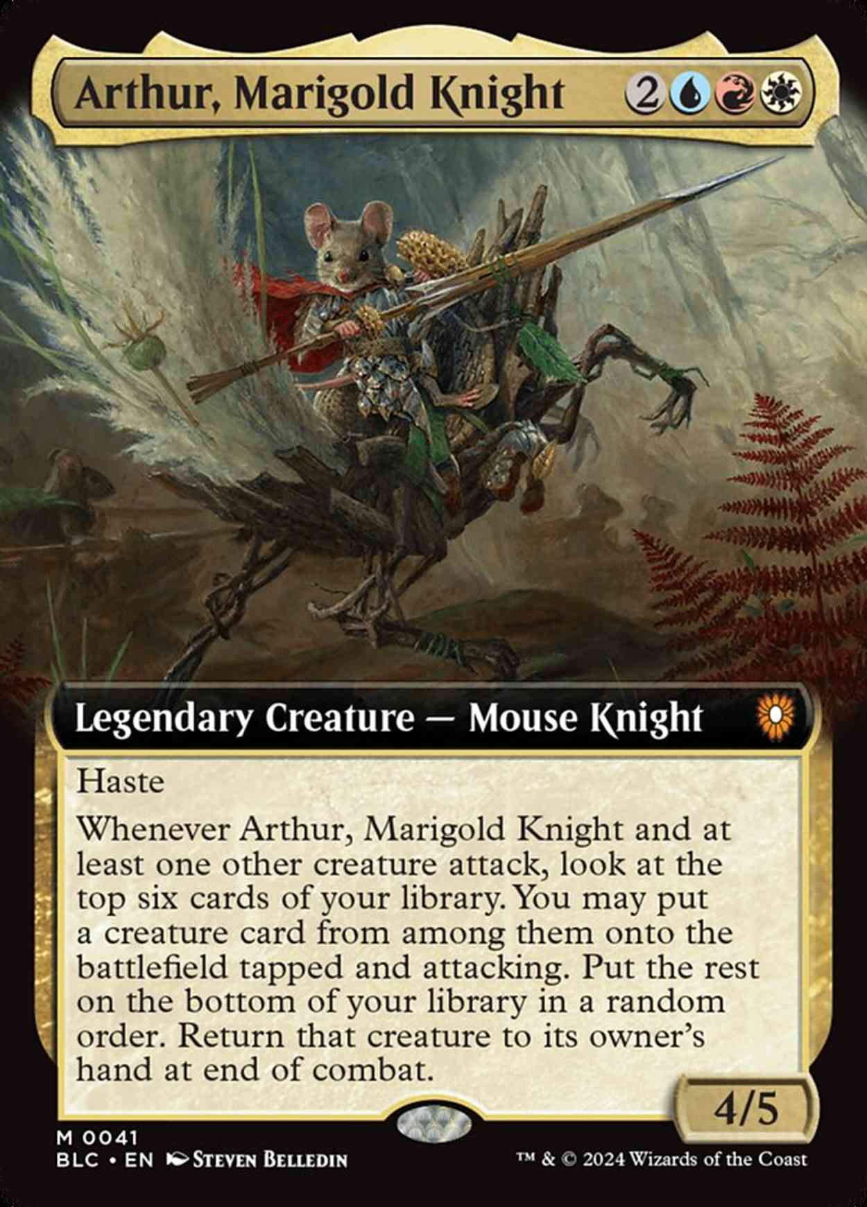 Arthur, Marigold Knight magic card front