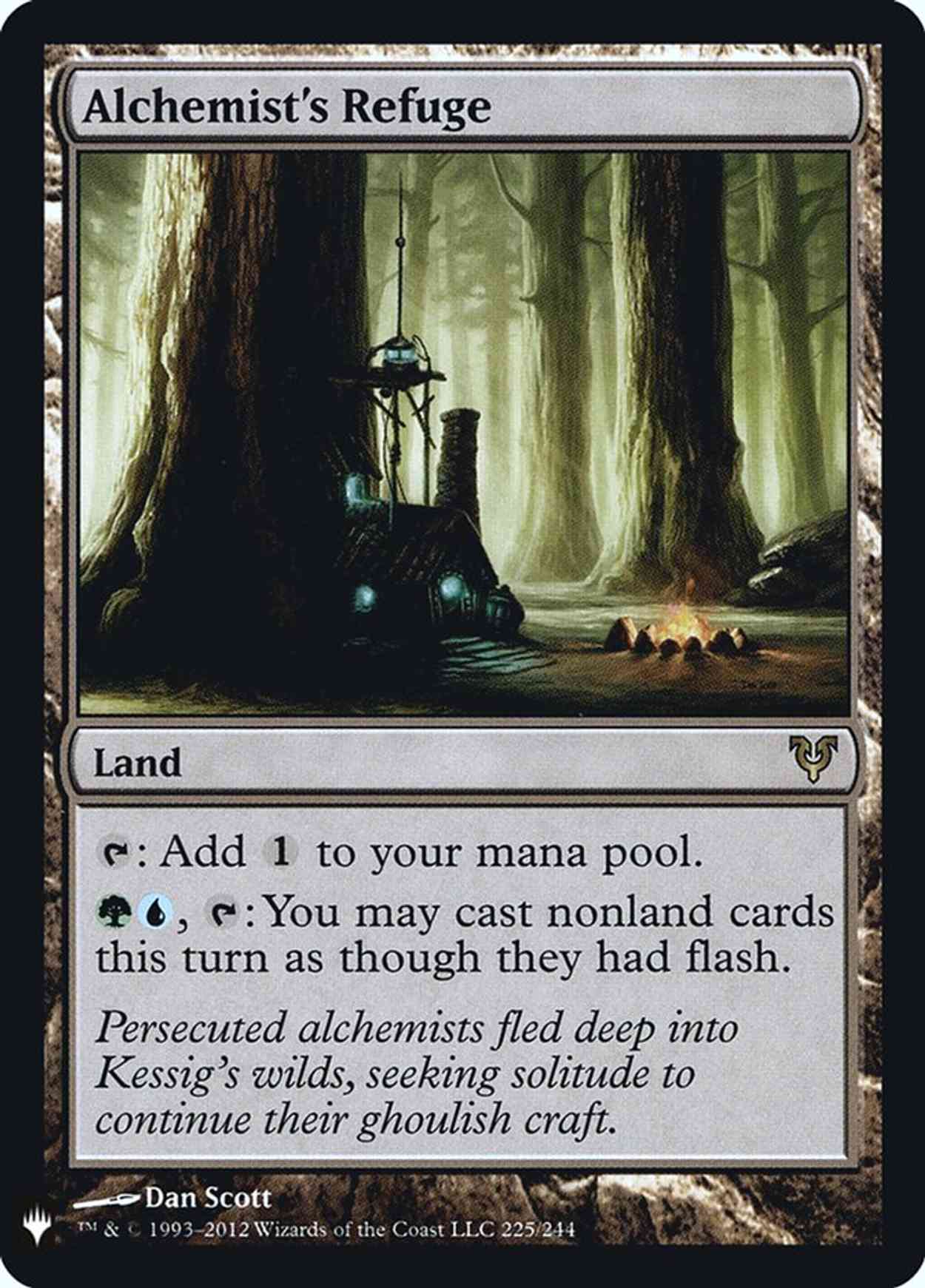 Alchemist's Refuge magic card front
