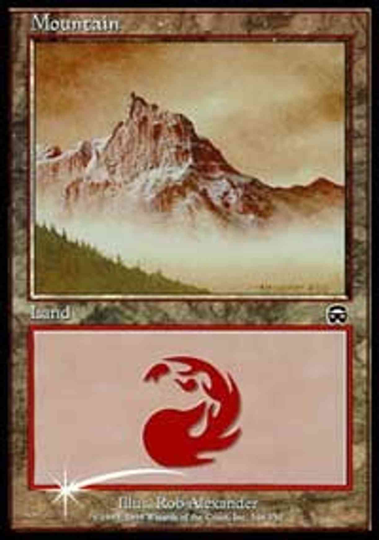 Mountain (2000) magic card front
