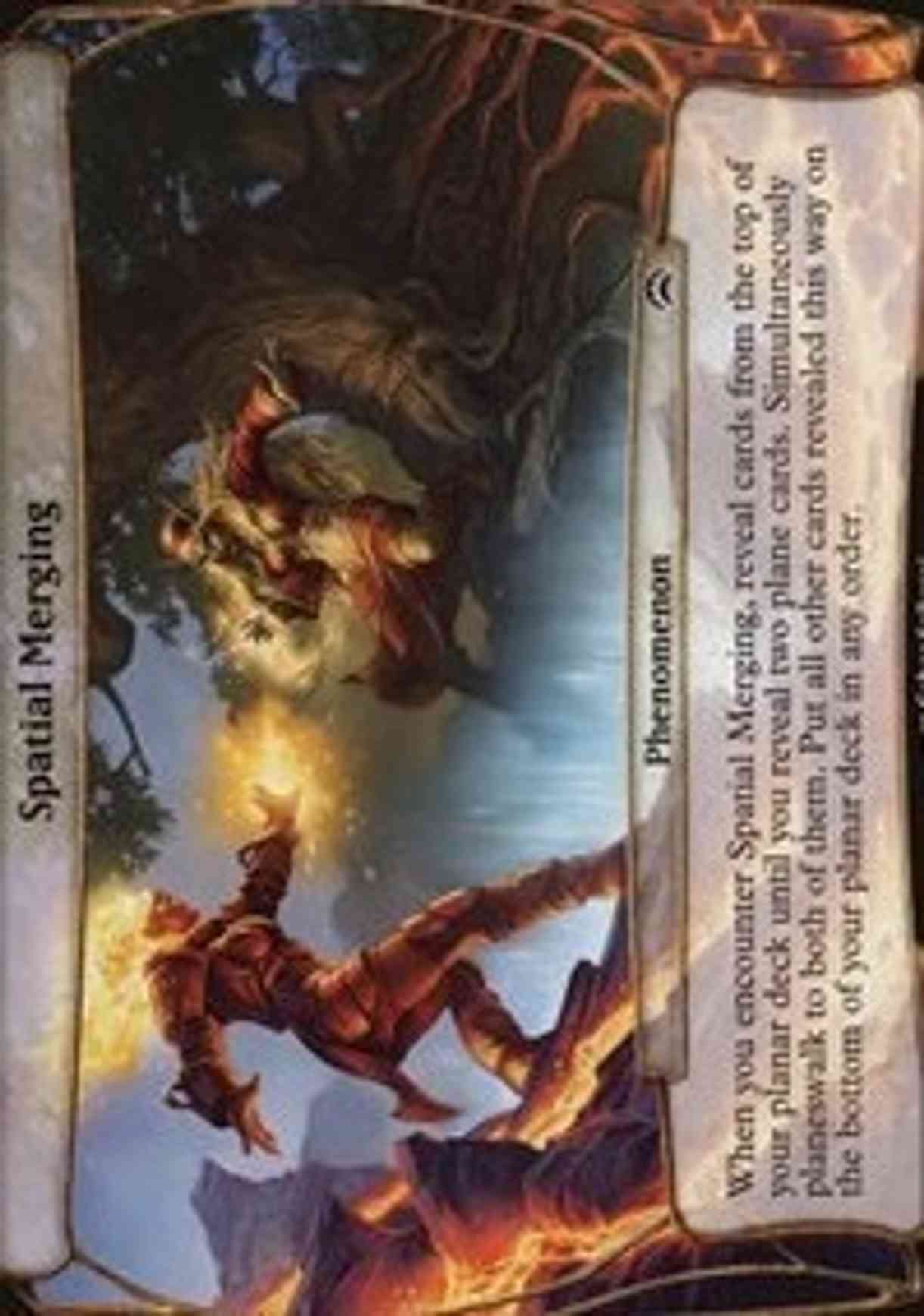 Spatial Merging (Planechase 2012) magic card front
