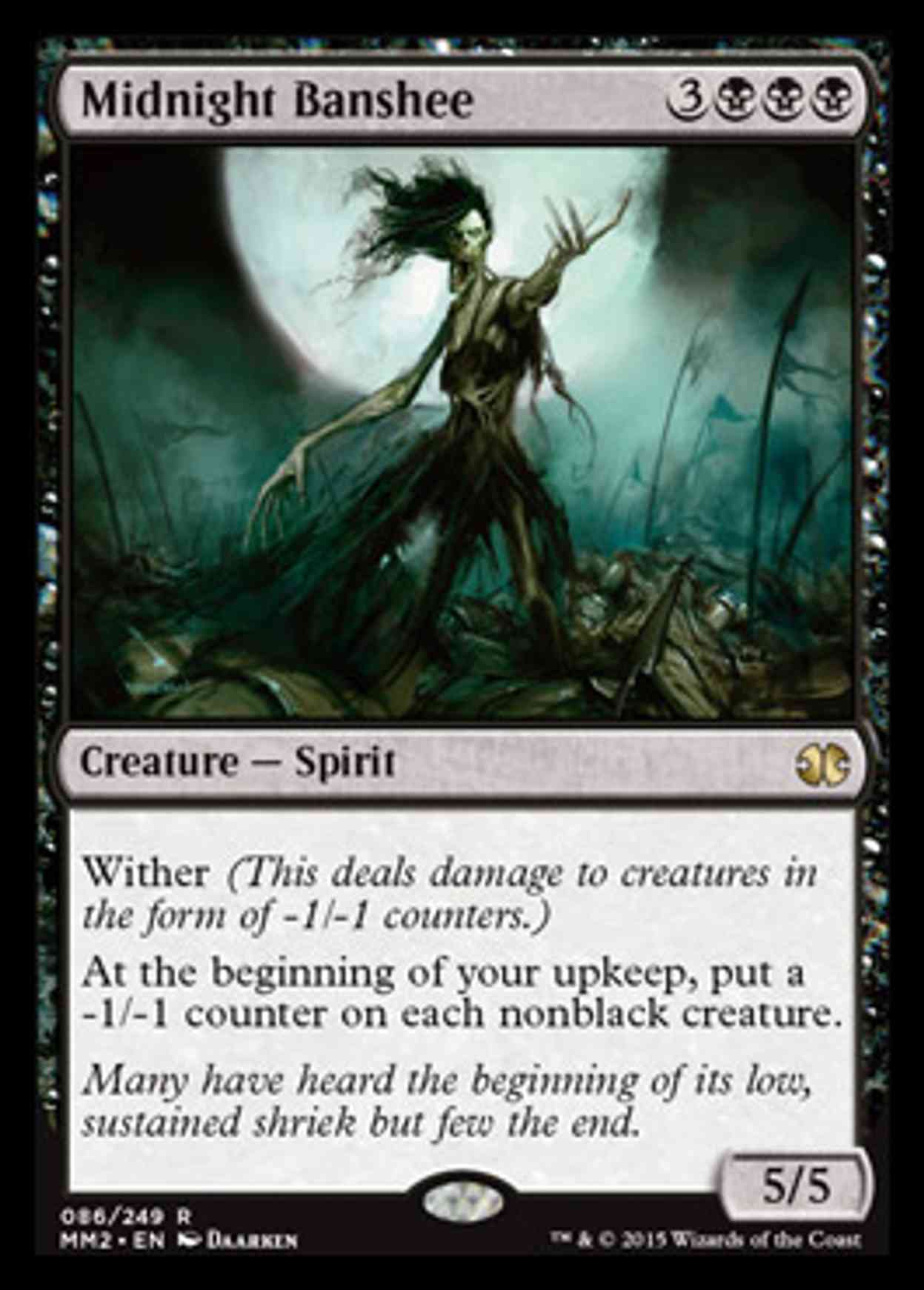 Midnight Banshee magic card front