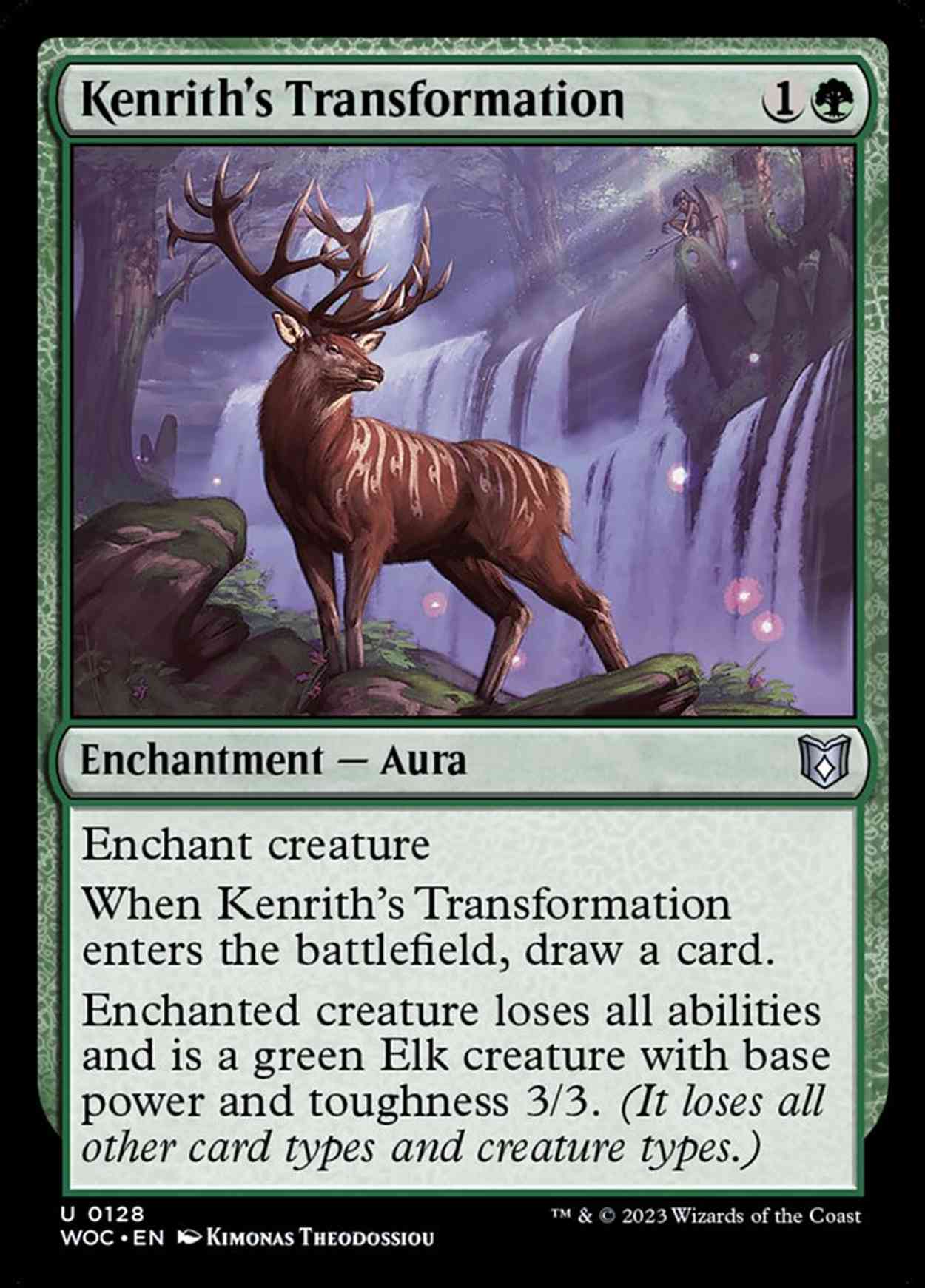 Kenrith's Transformation magic card front