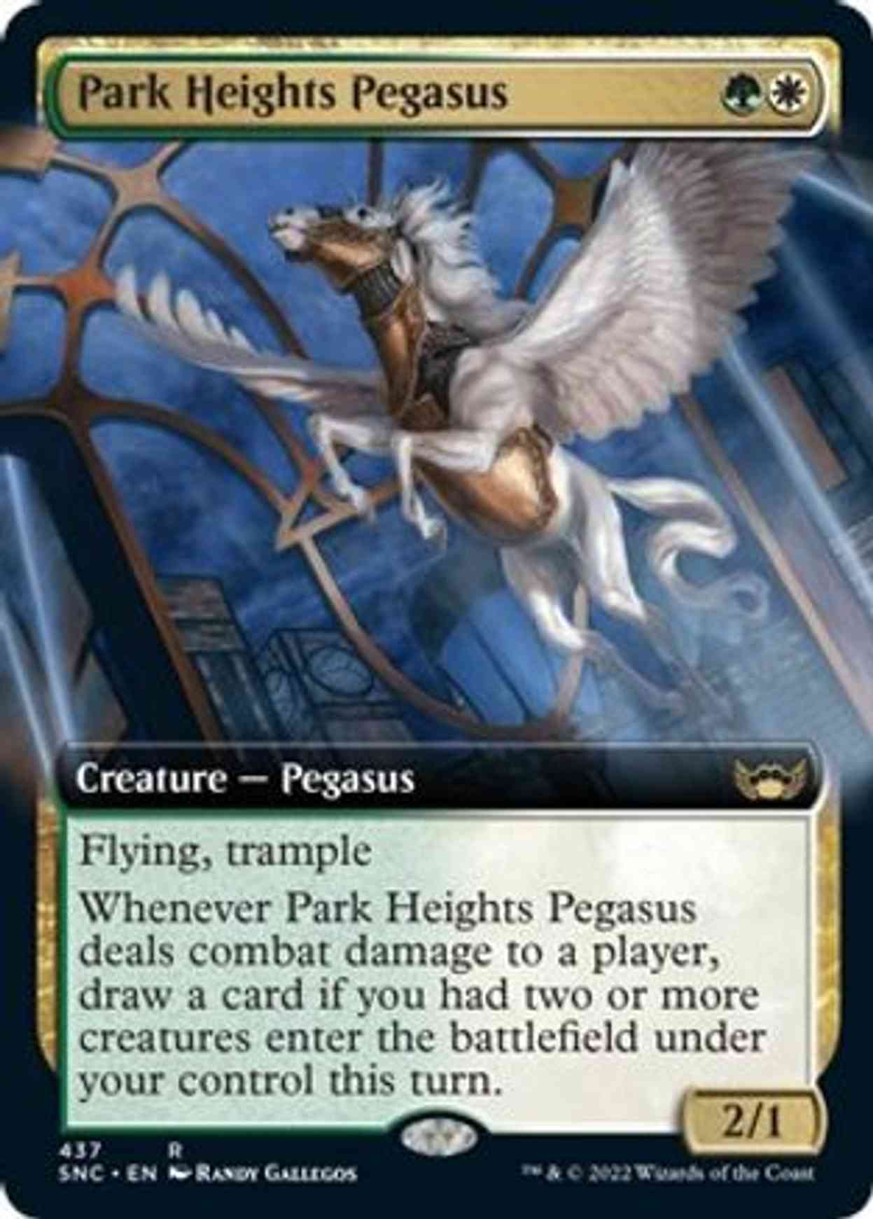 Park Heights Pegasus (Extended Art) magic card front
