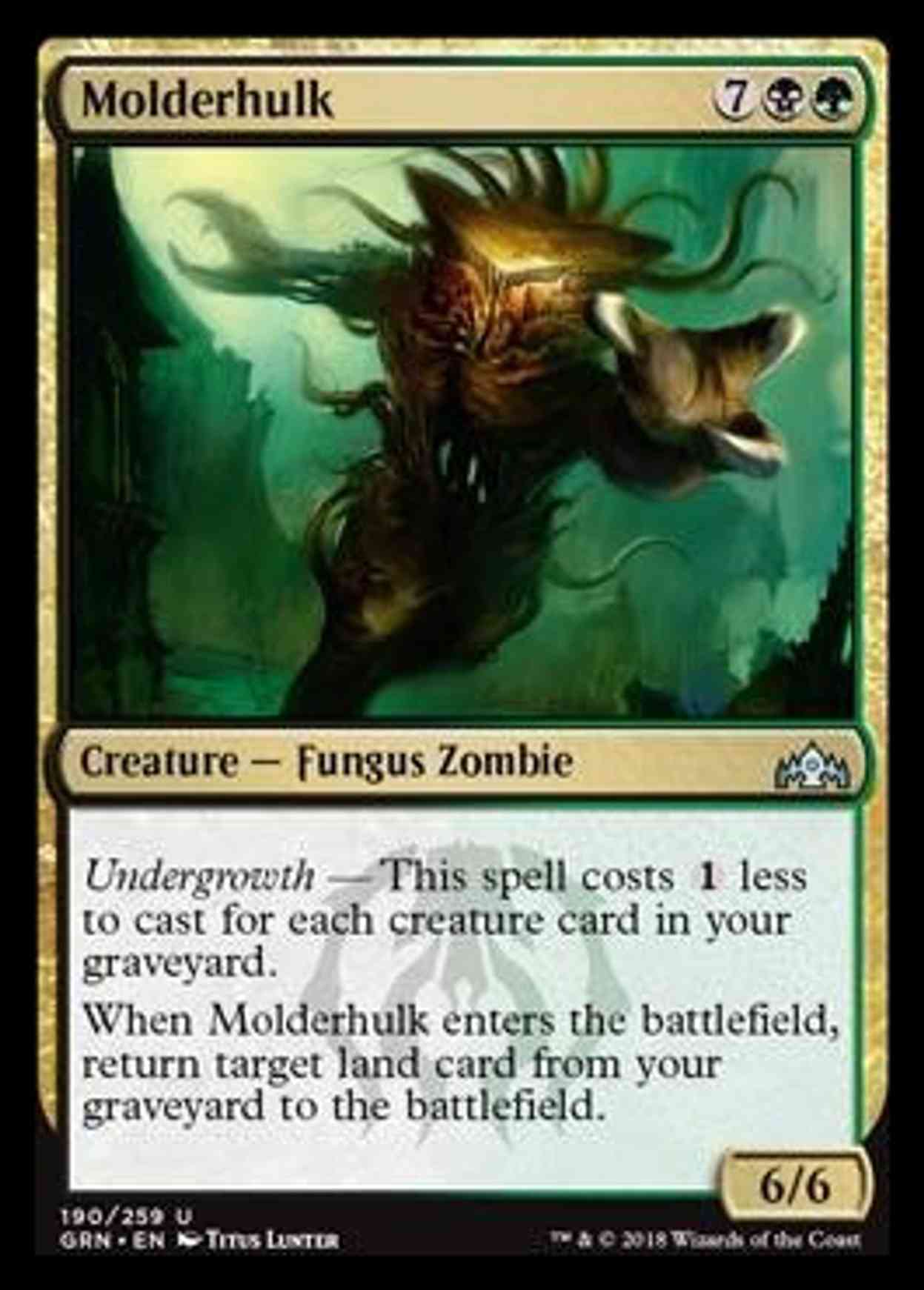 Molderhulk magic card front