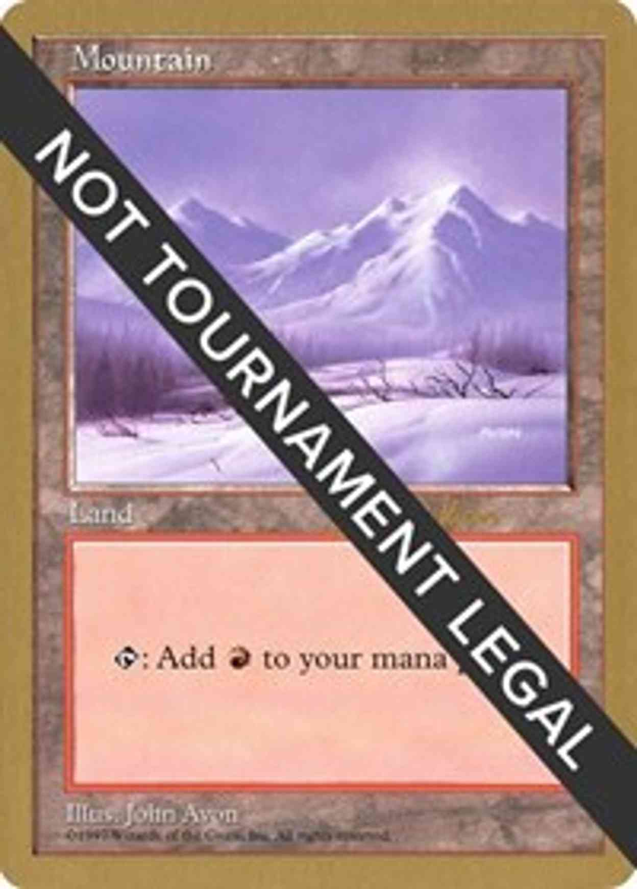Mountain (430) - 1997 Janosch Kuhn (5ED) magic card front