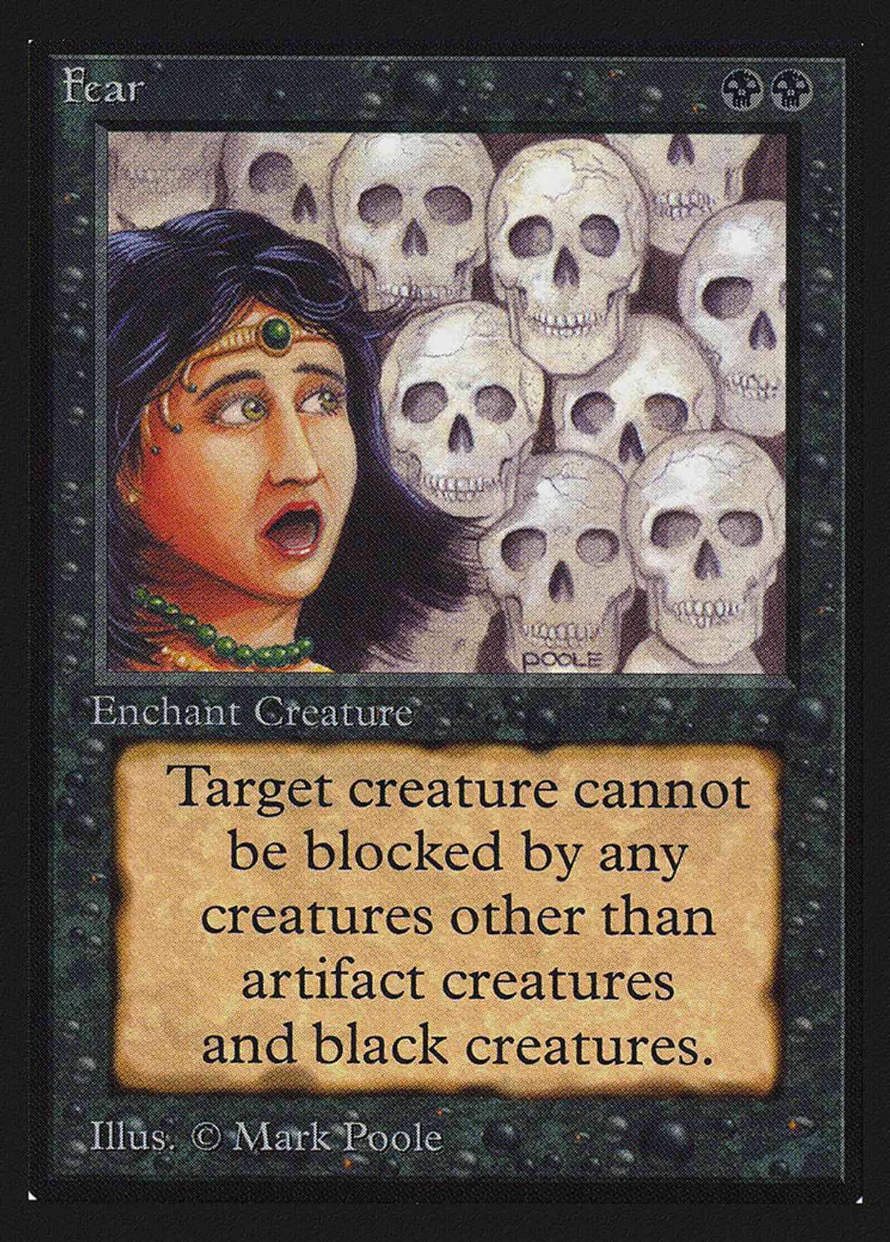 Fear (IE) magic card front