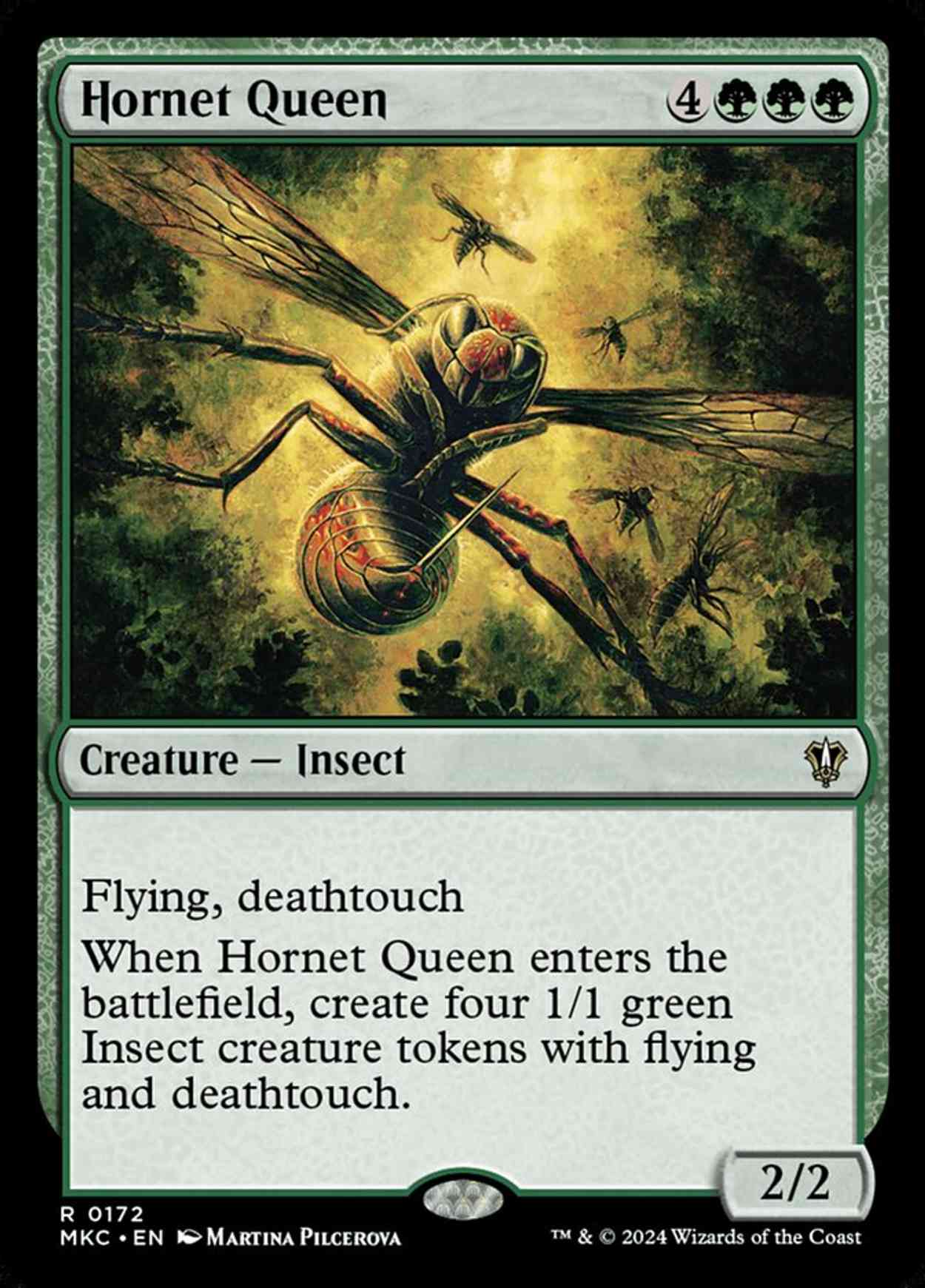 Hornet Queen magic card front