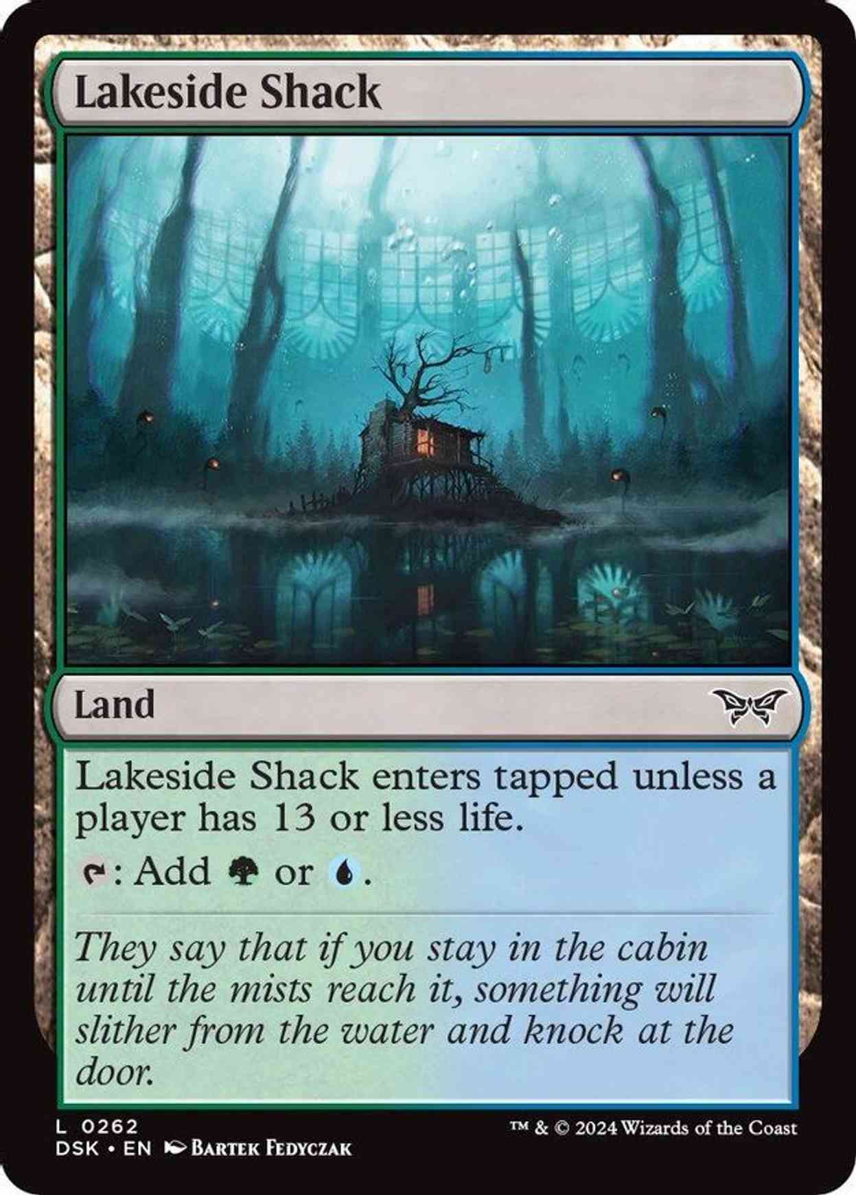 Lakeside Shack magic card front