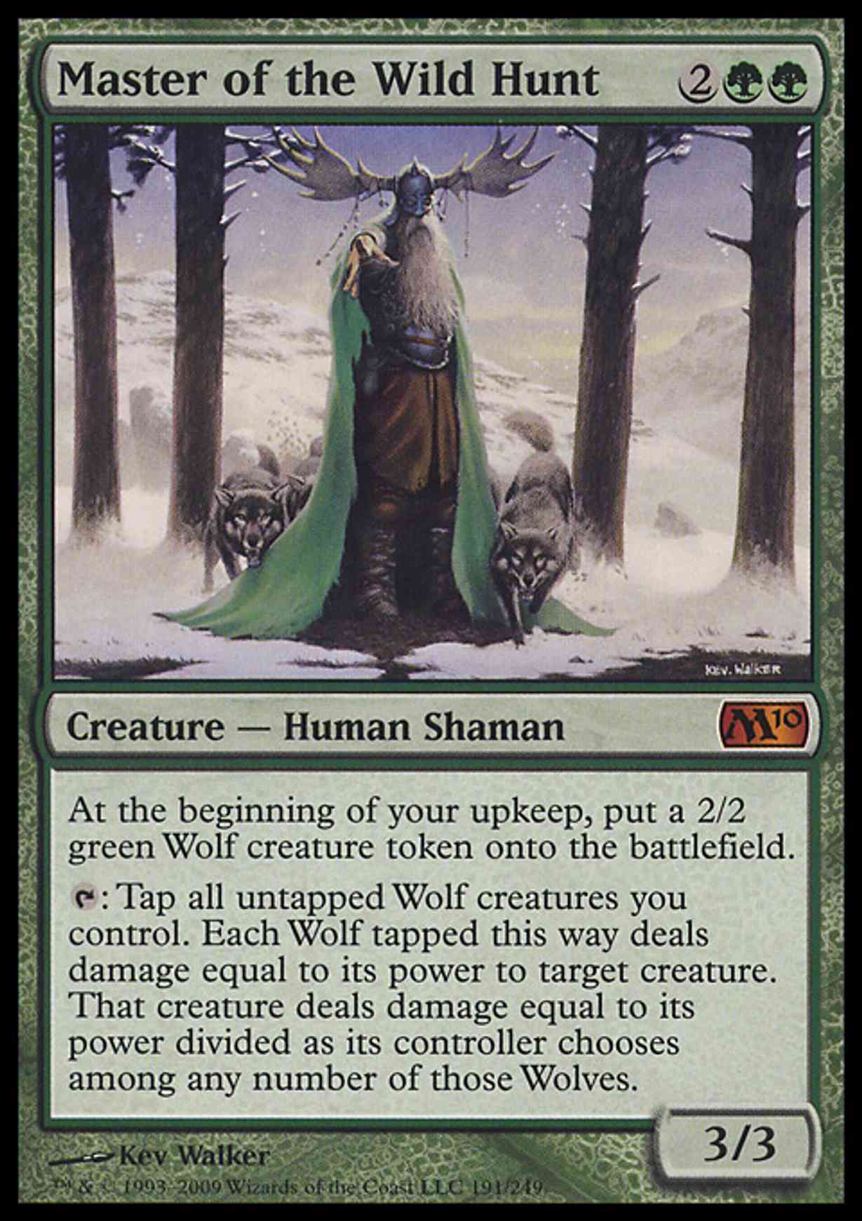 Master of the Wild Hunt magic card front