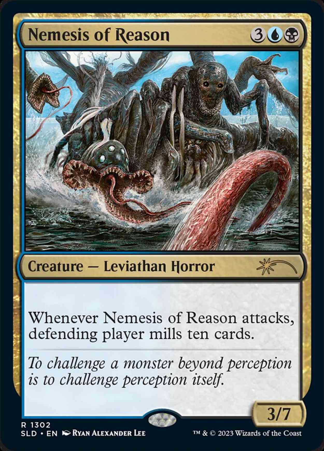 Nemesis of Reason magic card front