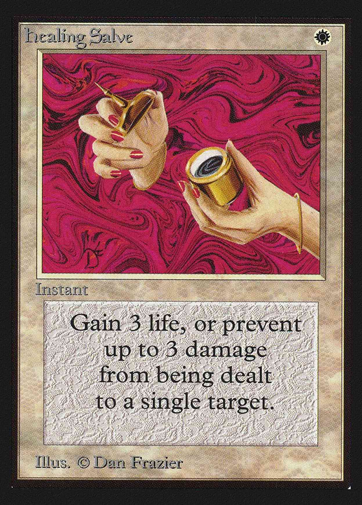 Healing Salve (IE) magic card front