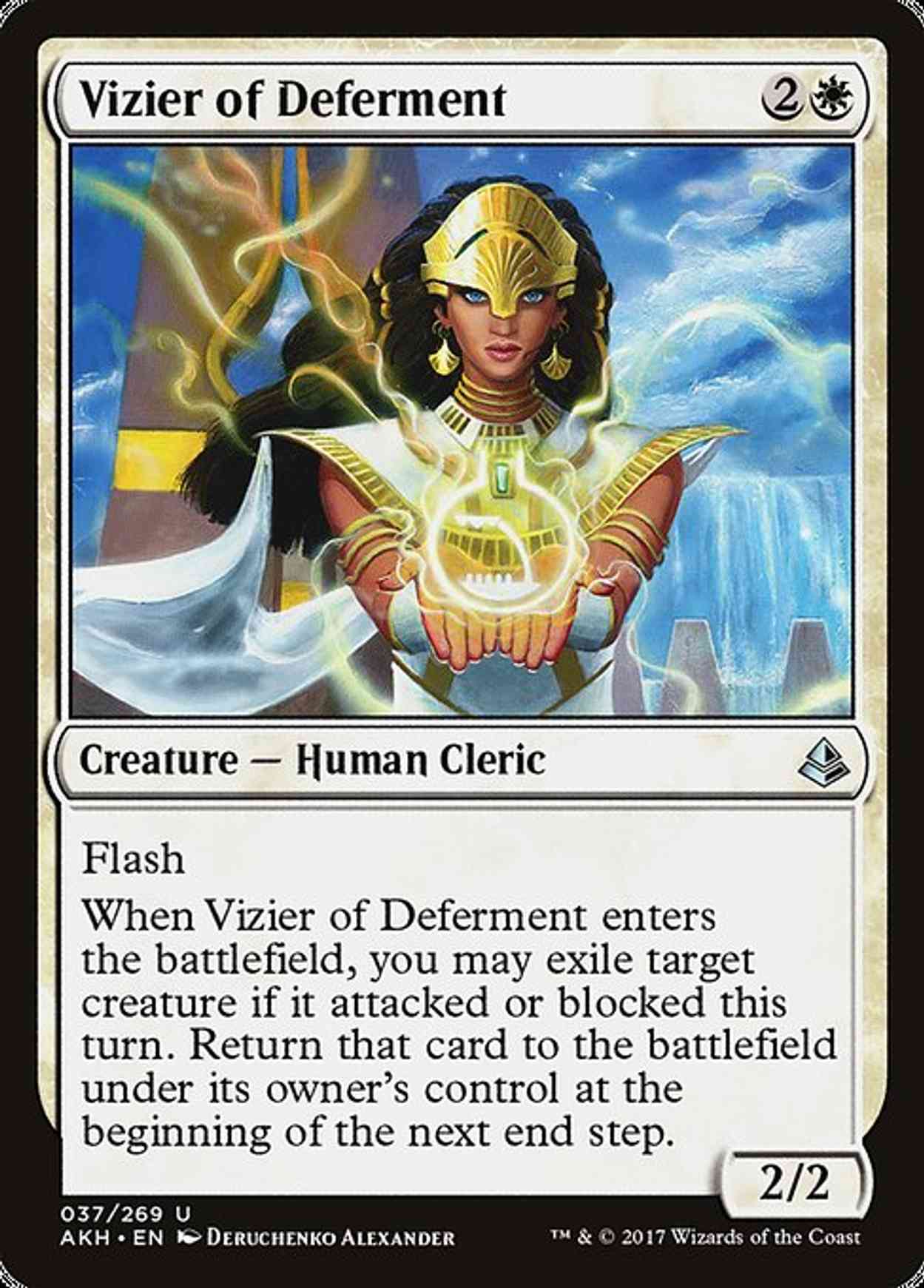 Vizier of Deferment magic card front