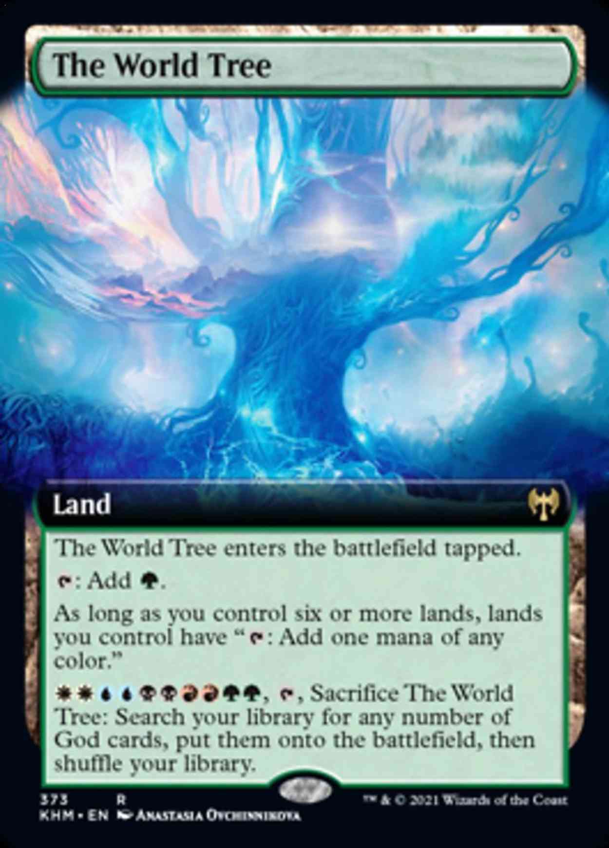 The World Tree (Extended Art) magic card front