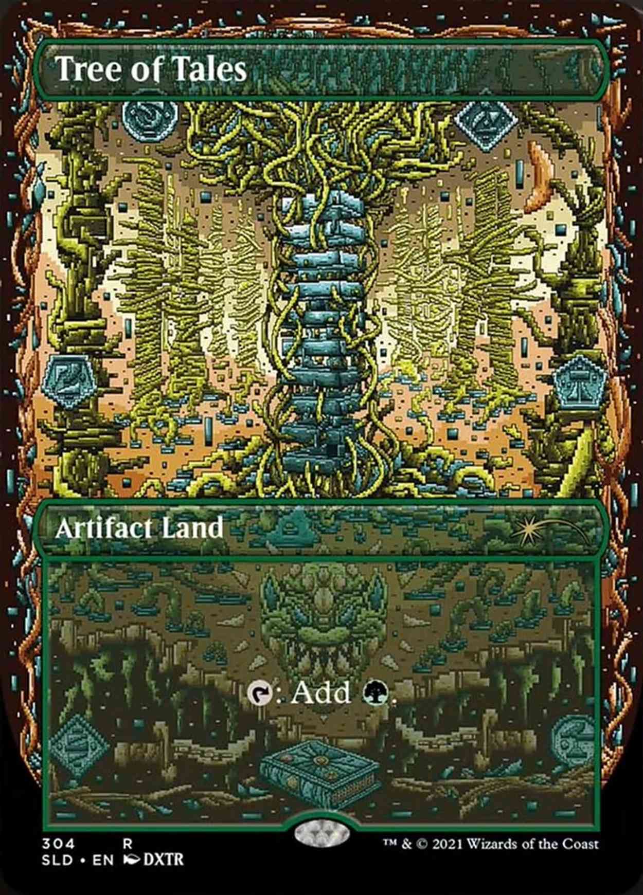 Tree of Tales magic card front