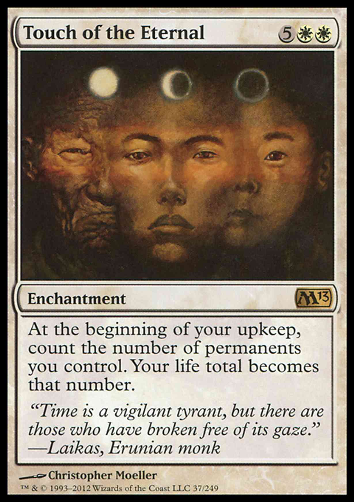 Touch of the Eternal magic card front
