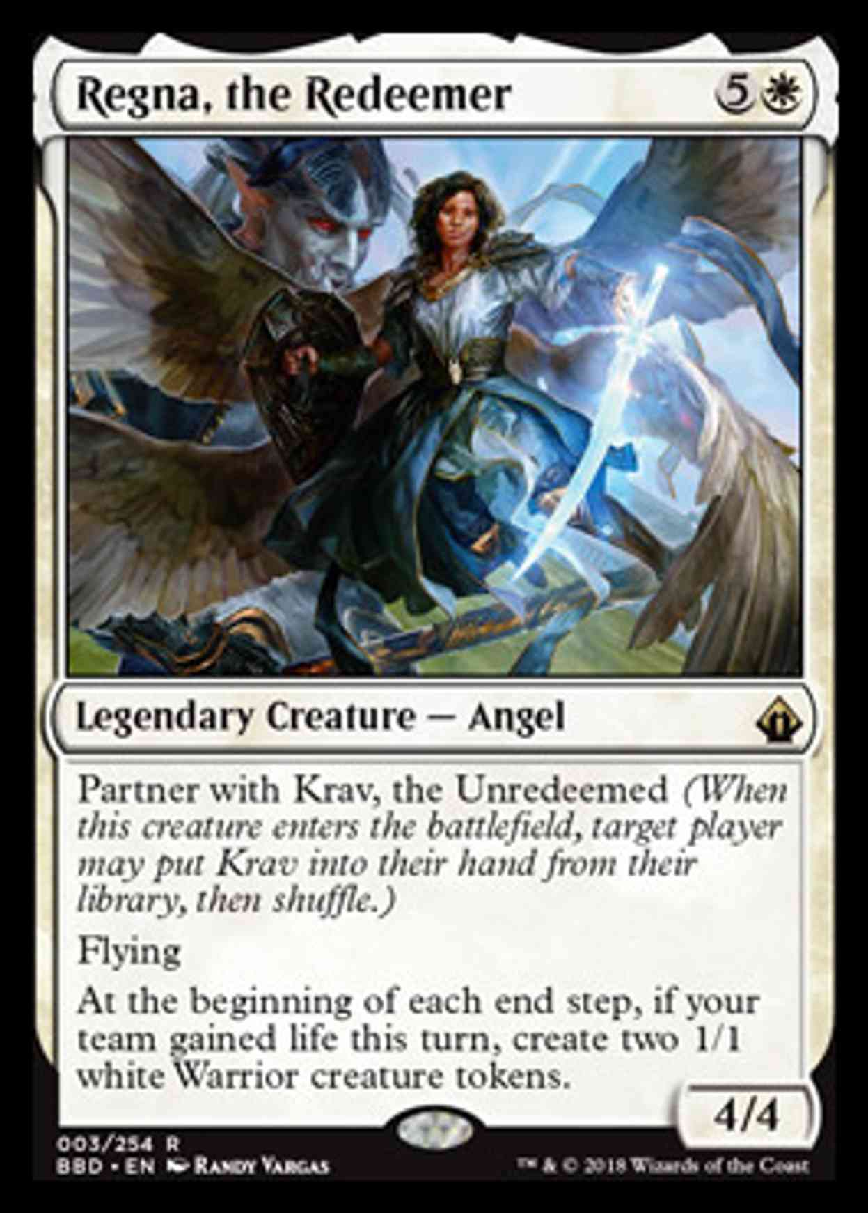 Regna, the Redeemer magic card front