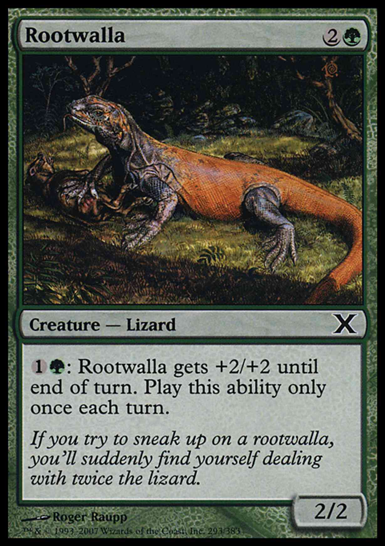 Rootwalla magic card front