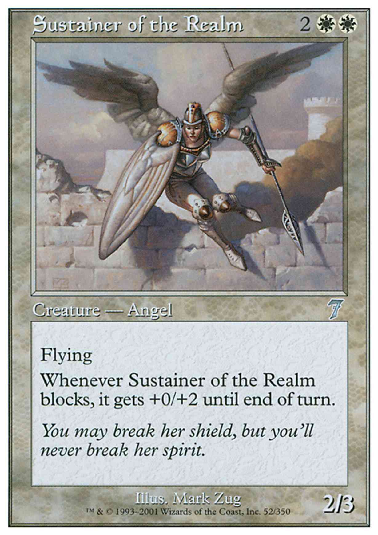 Sustainer of the Realm magic card front