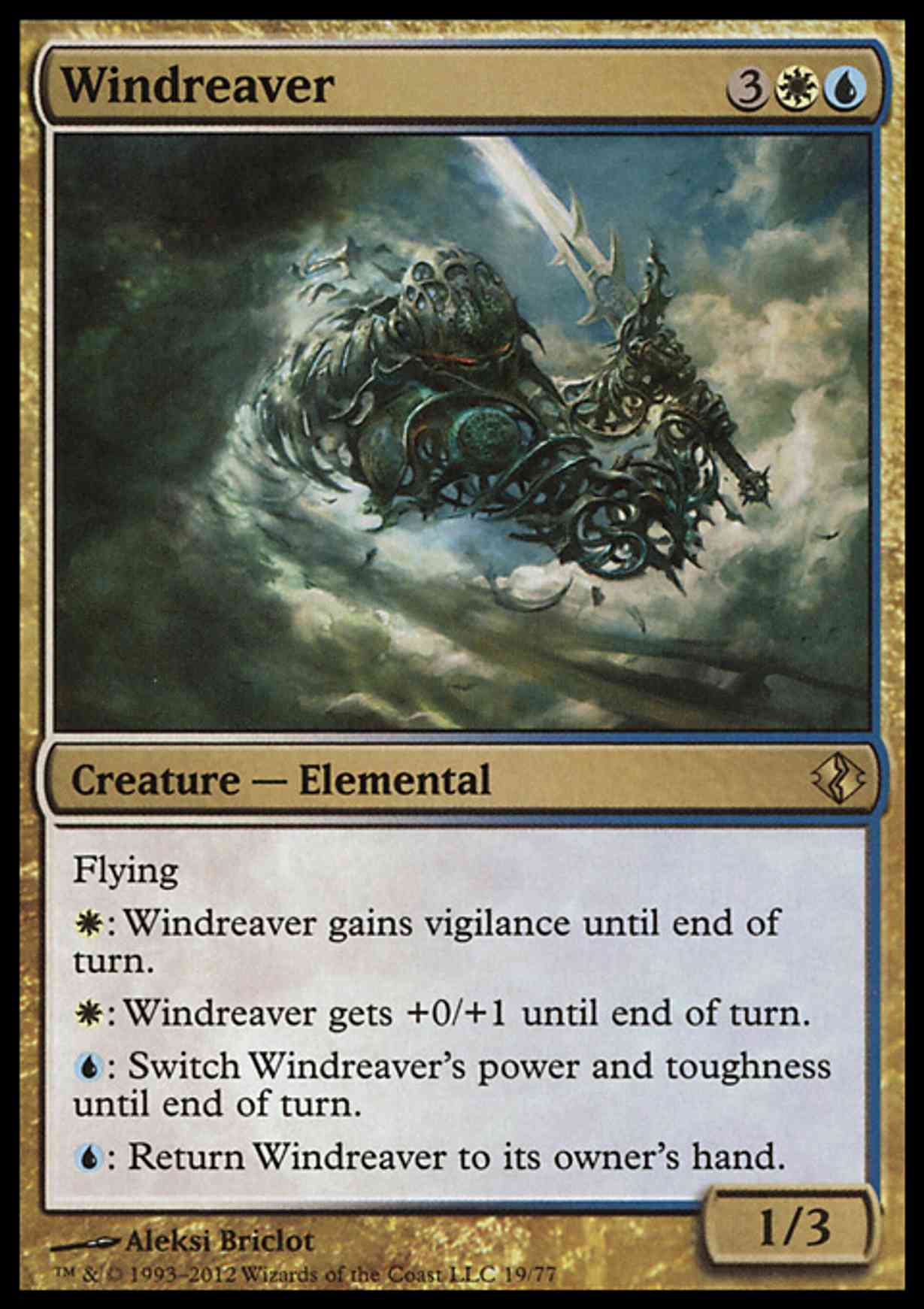 Windreaver magic card front