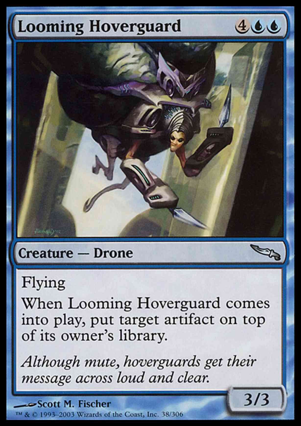 Looming Hoverguard magic card front