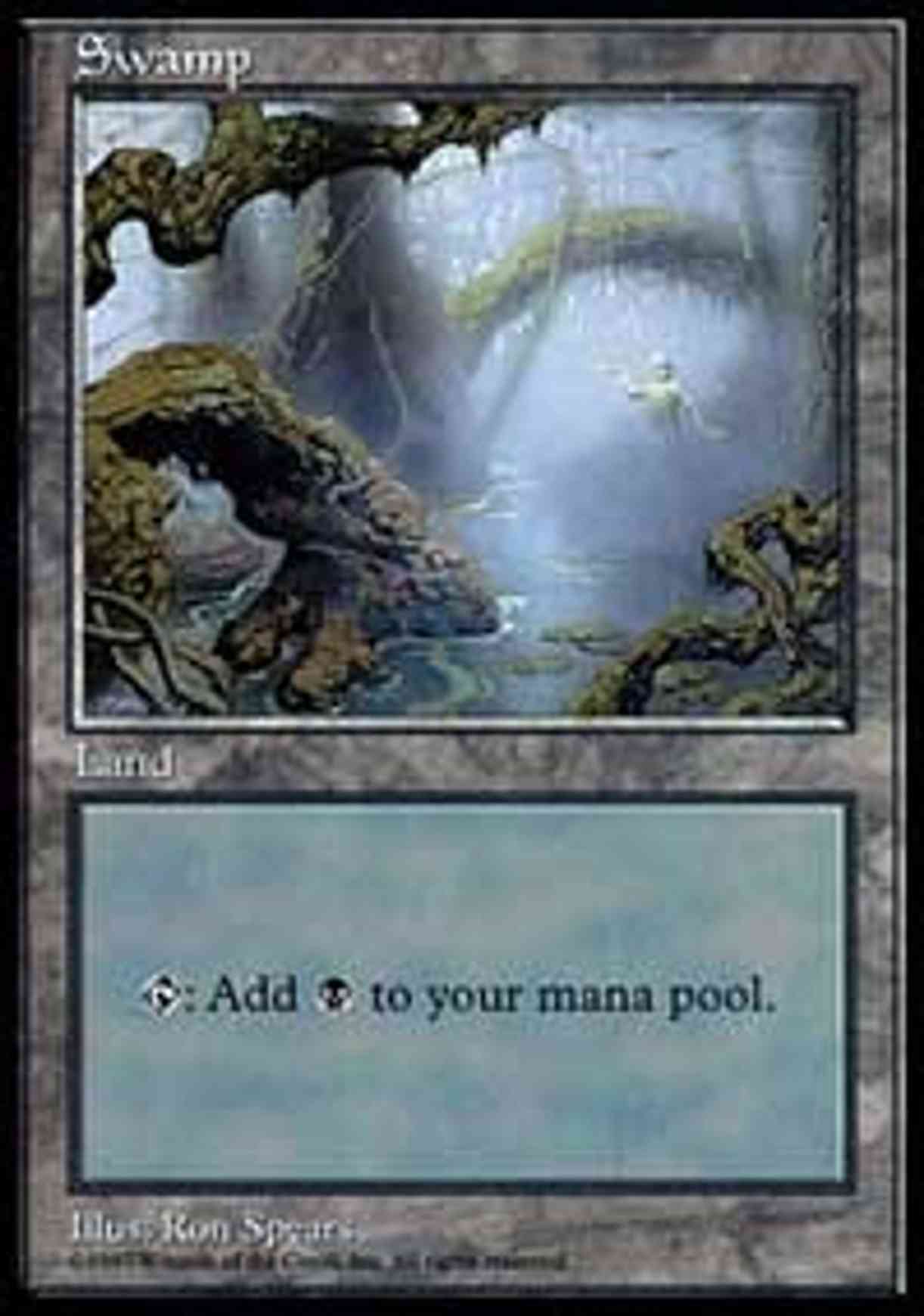 Swamp - Clear Pack (Spears) magic card front